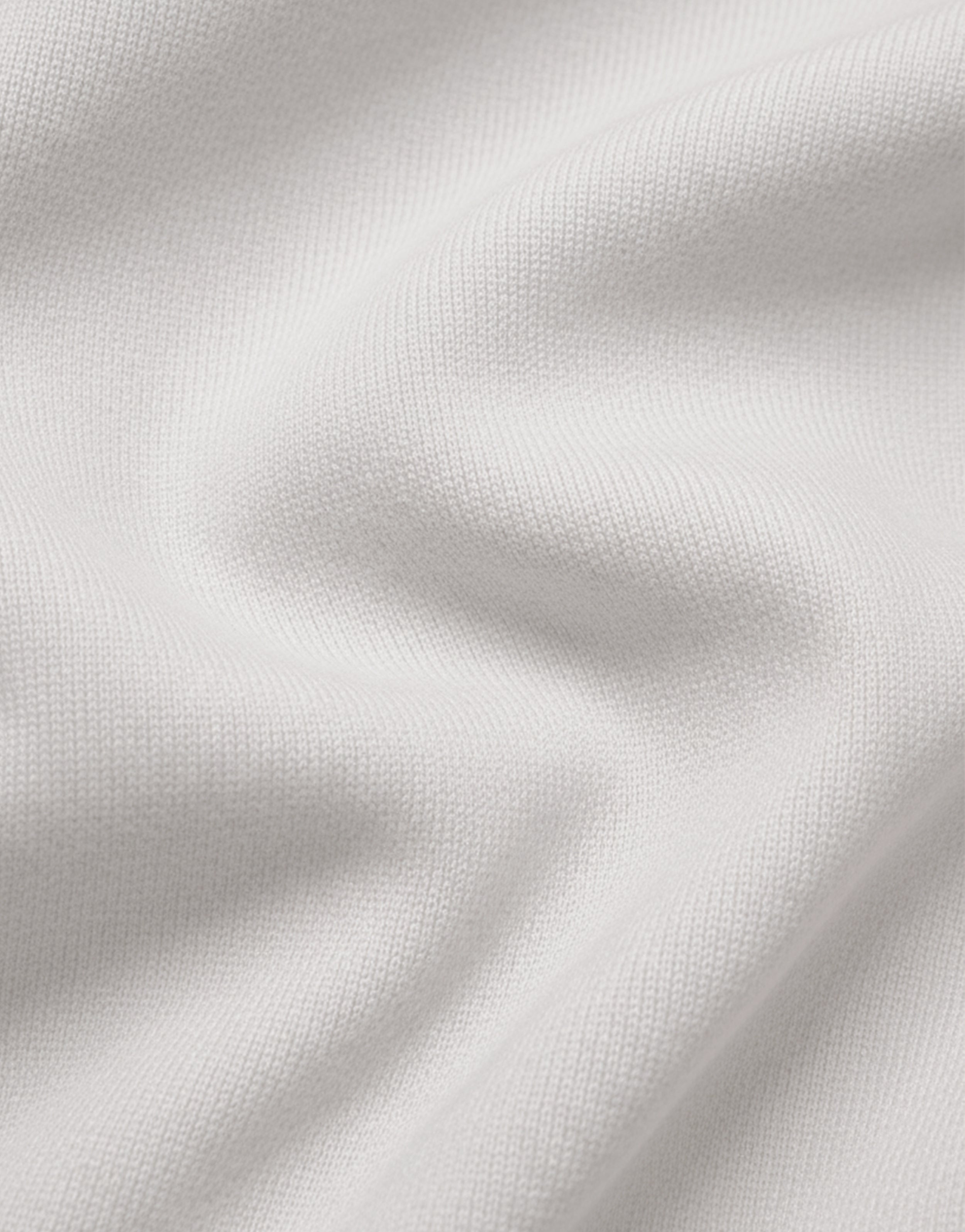 KNITTED WHITE JOGGER