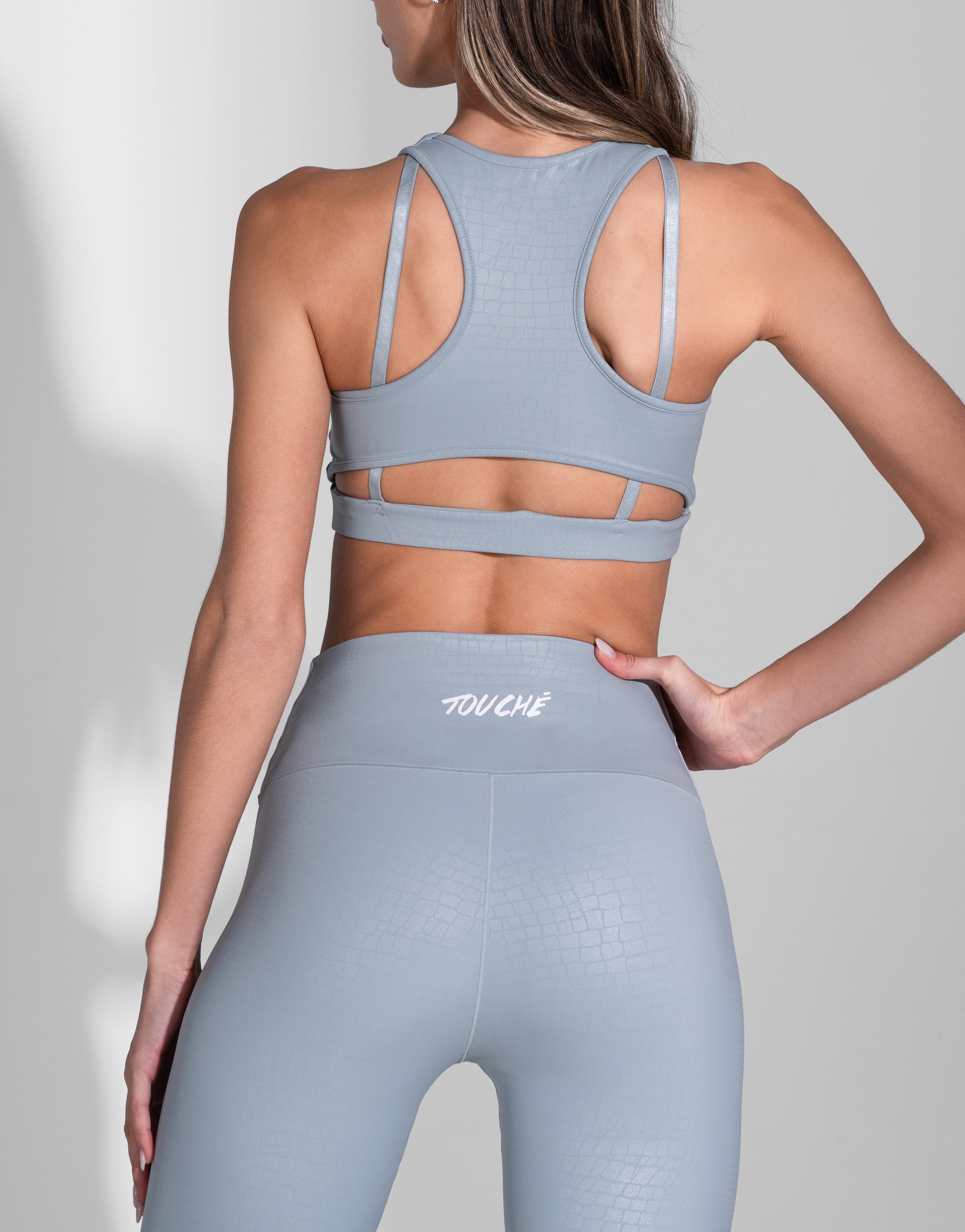 GREY SNAKE TOP