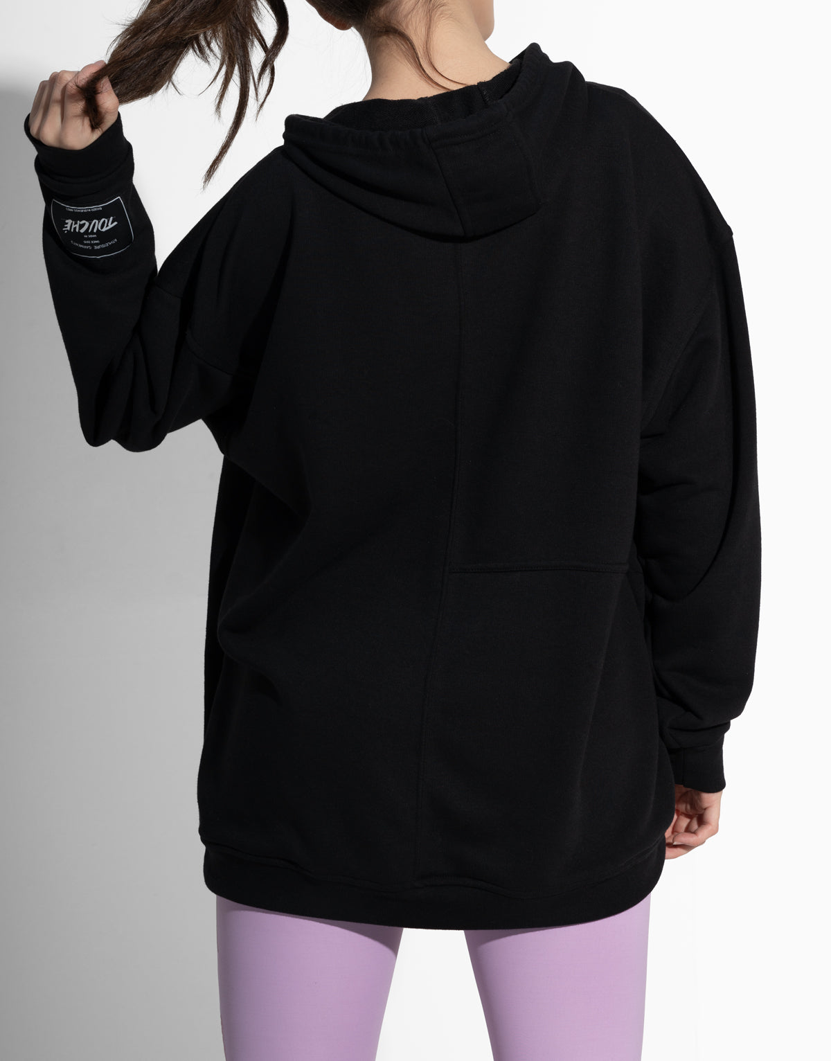 PATCH BLACK HOODIE