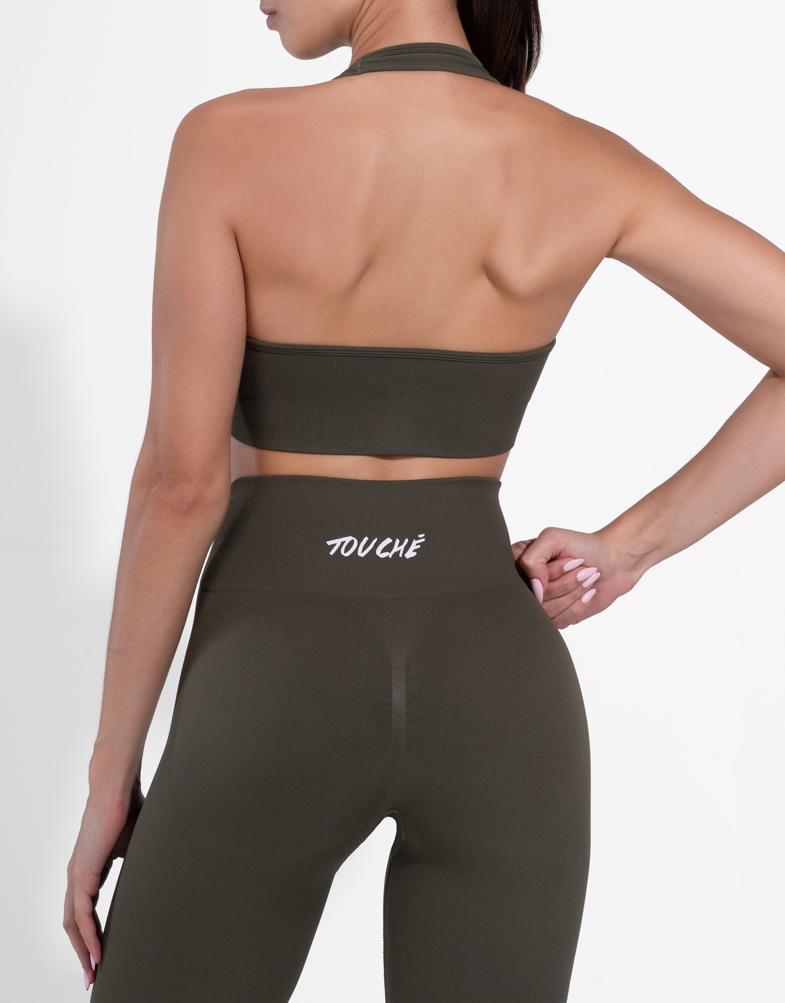 BASE OLIVE TOP SEAMLESS