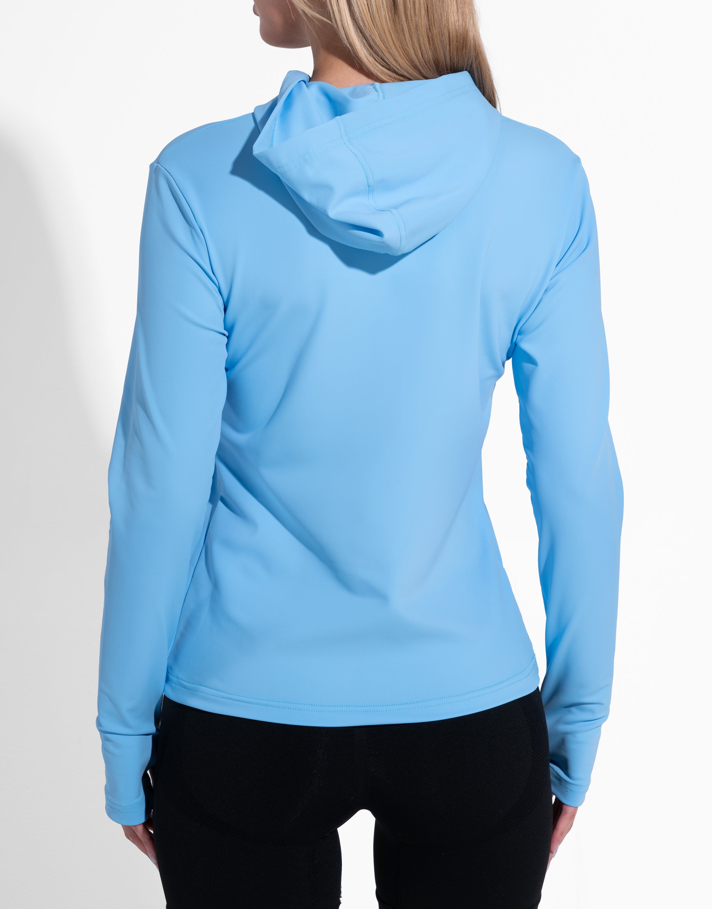 AQUA BASIC HOODIE
