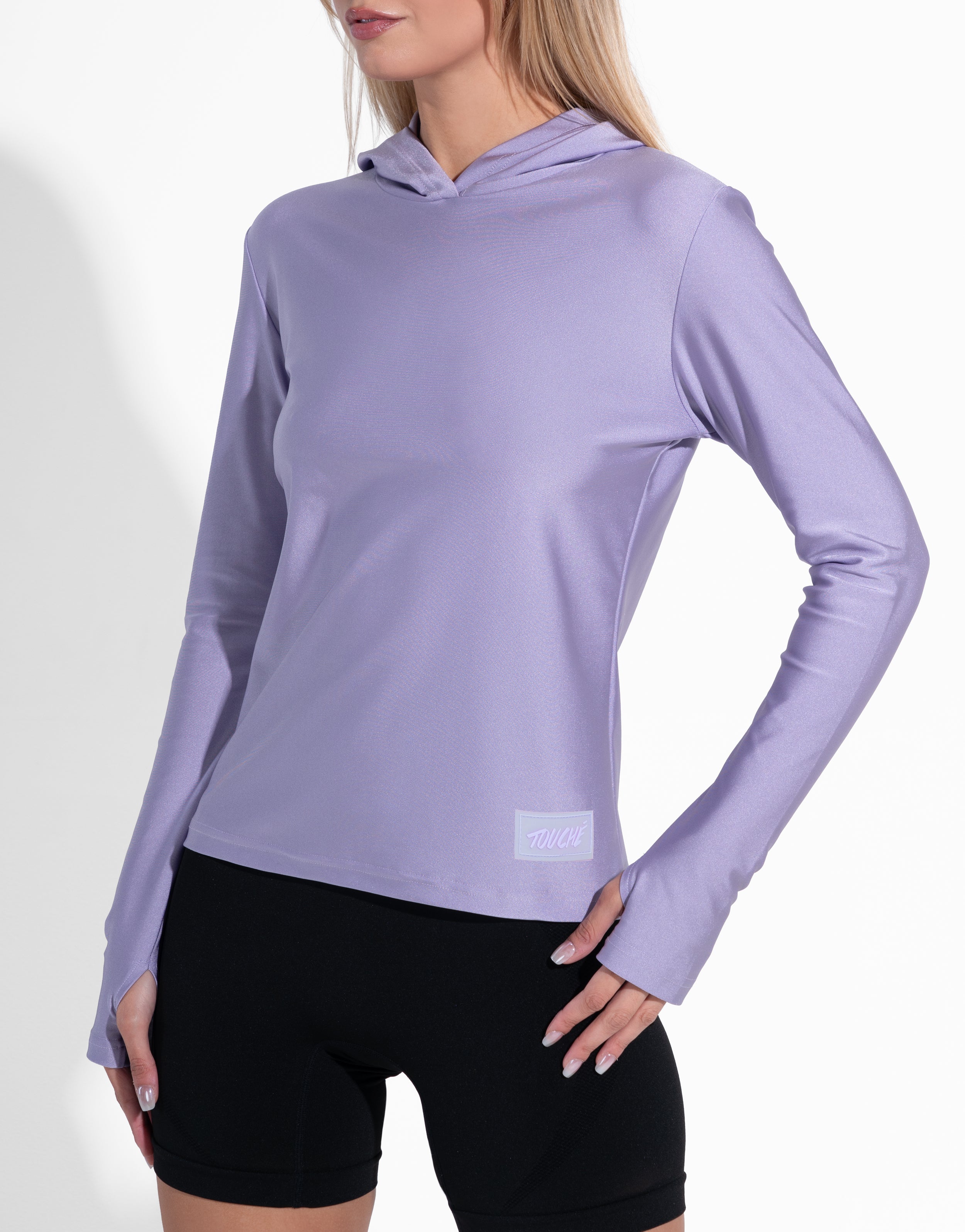 VIOLET SHINE HOODIE