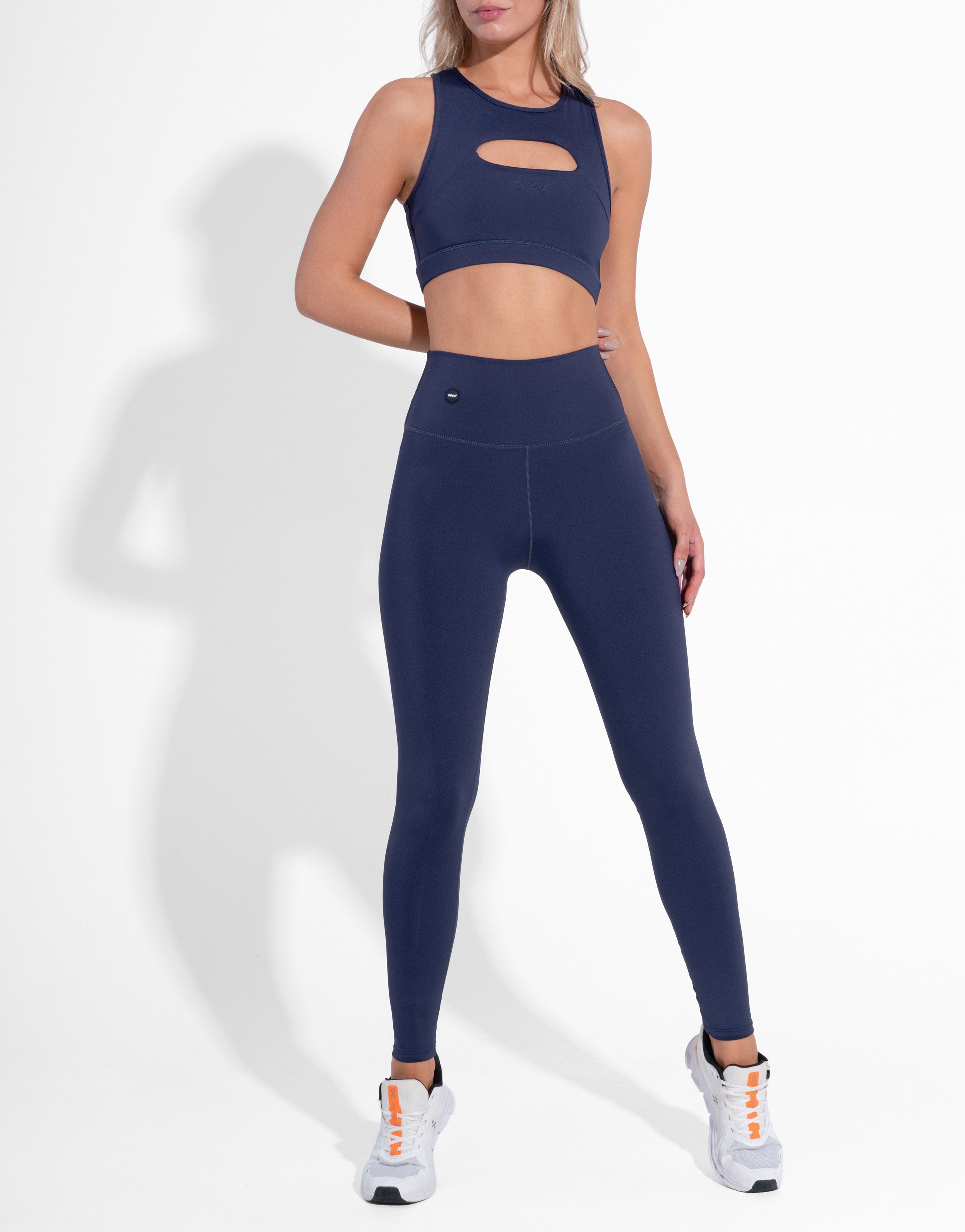 BLUE HIGH LEGGING