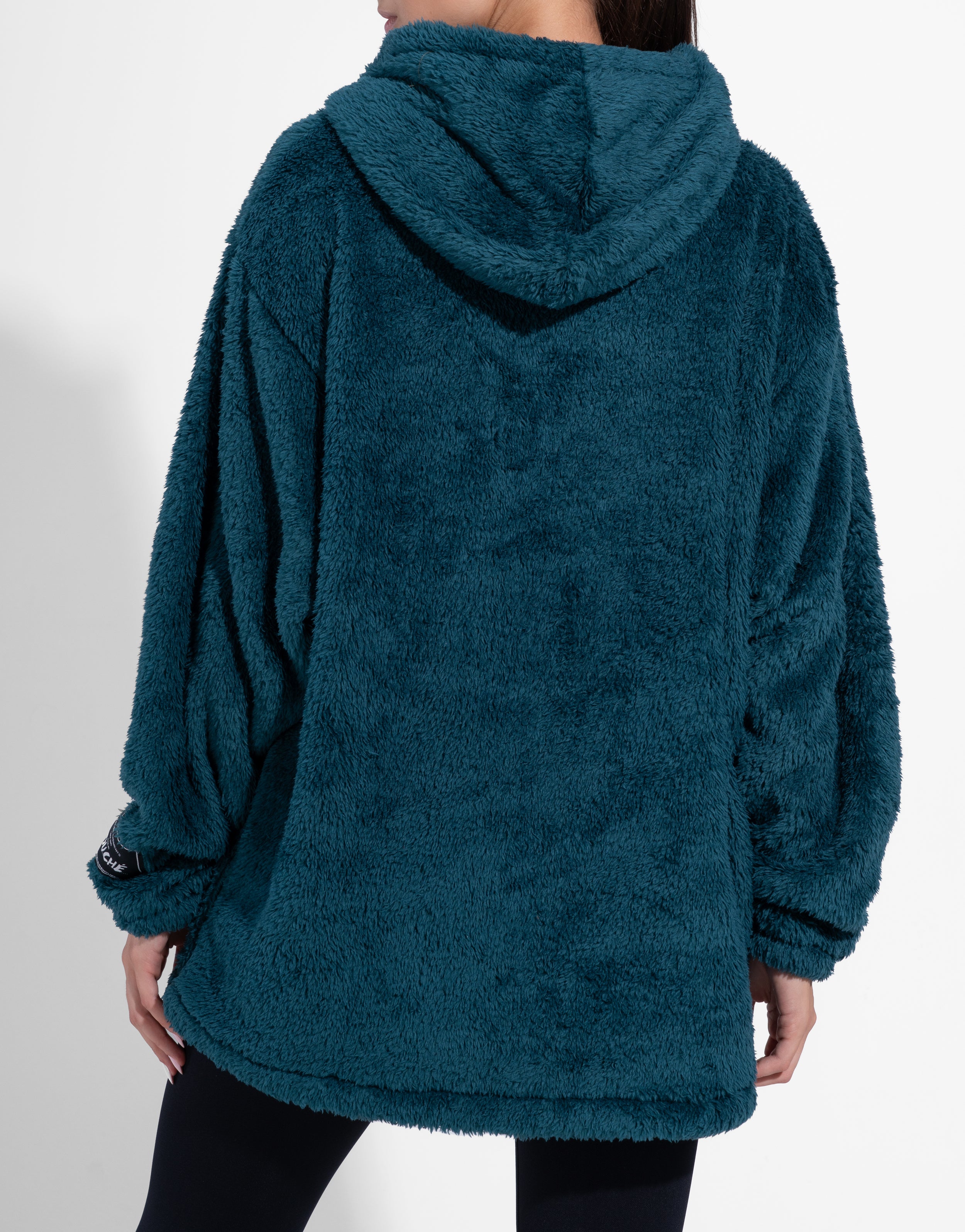 FLUFFY PETROLEUM HOODIE