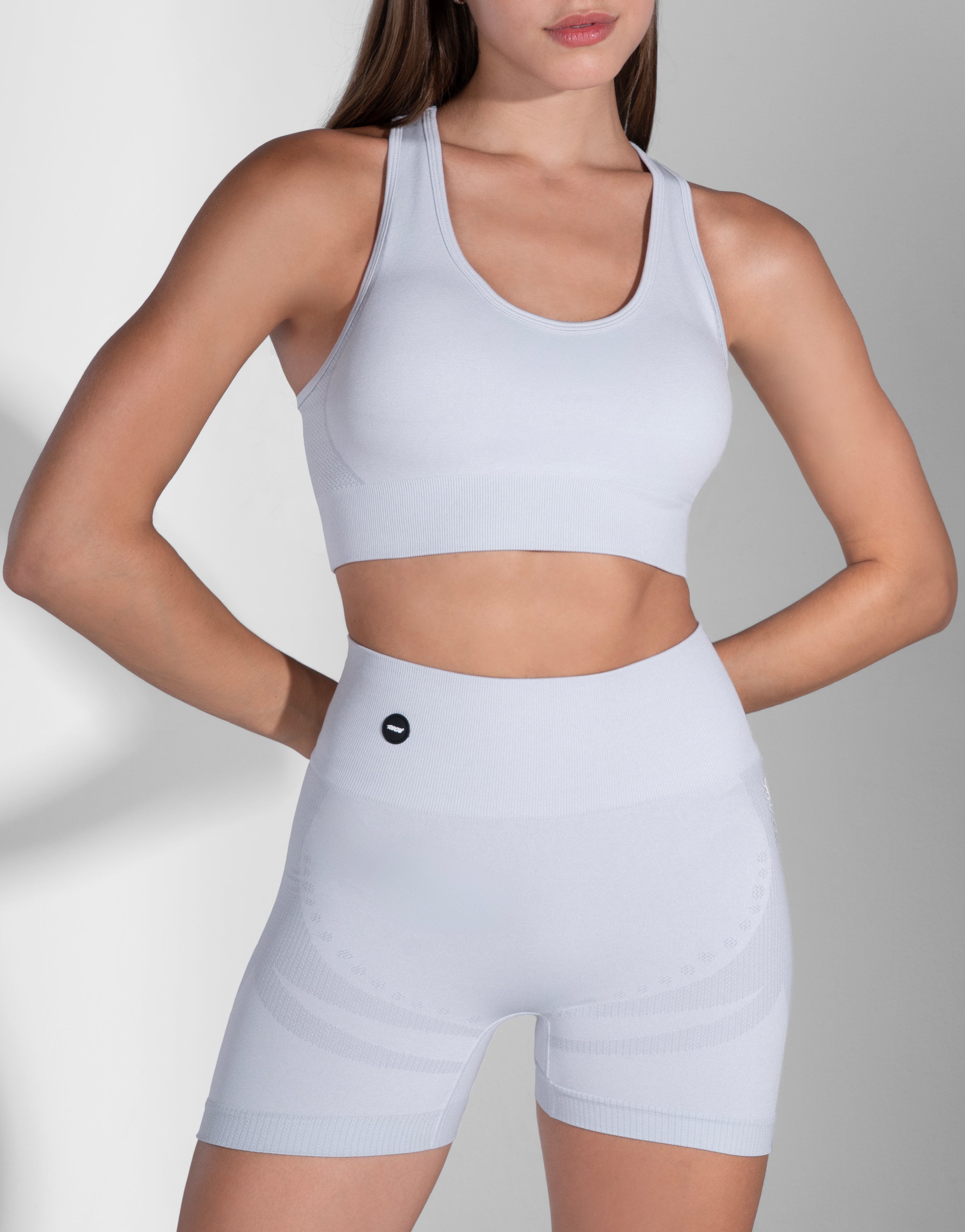 CROSS GREY TOP SEAMLESS