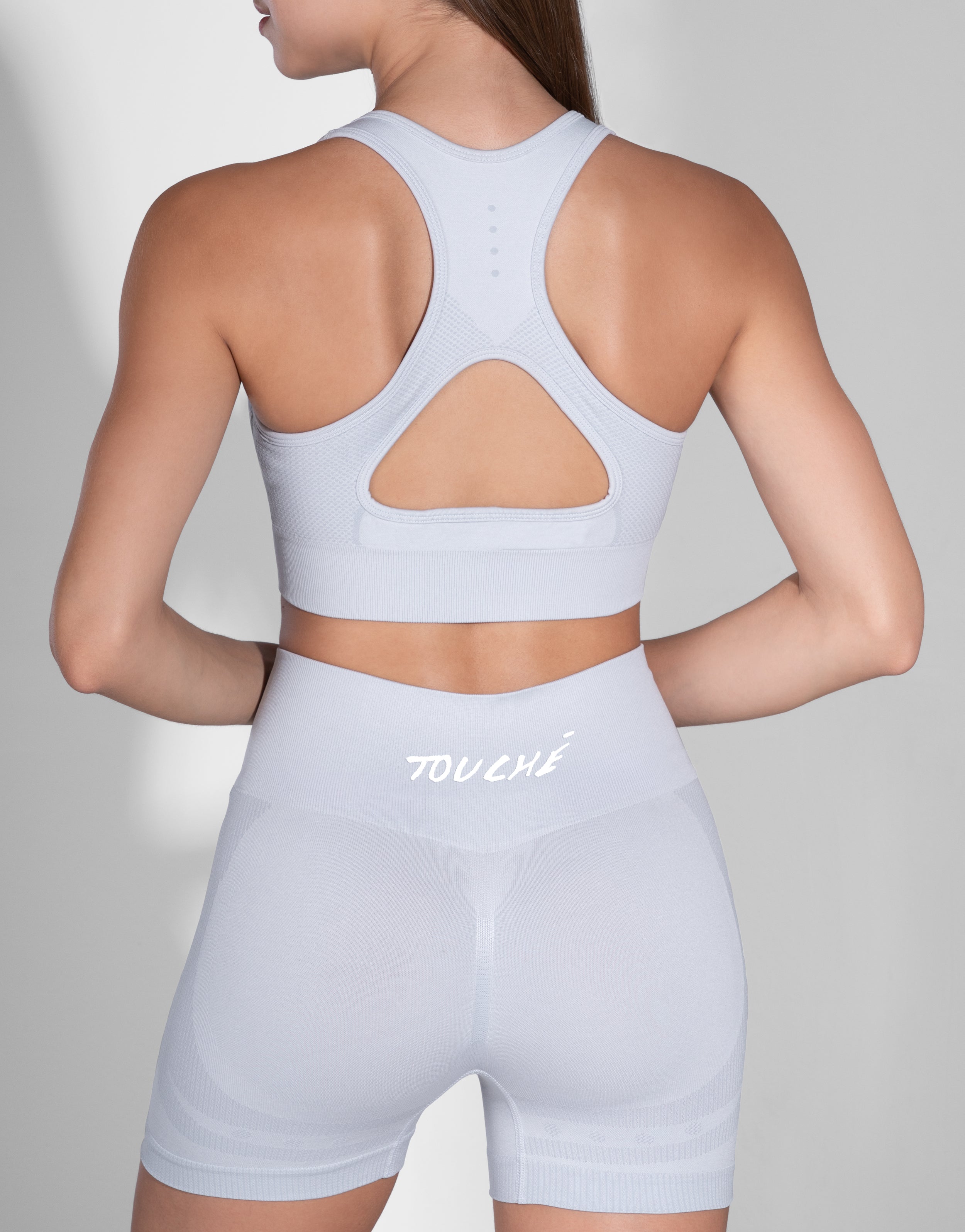 CROSS GREY TOP SEAMLESS