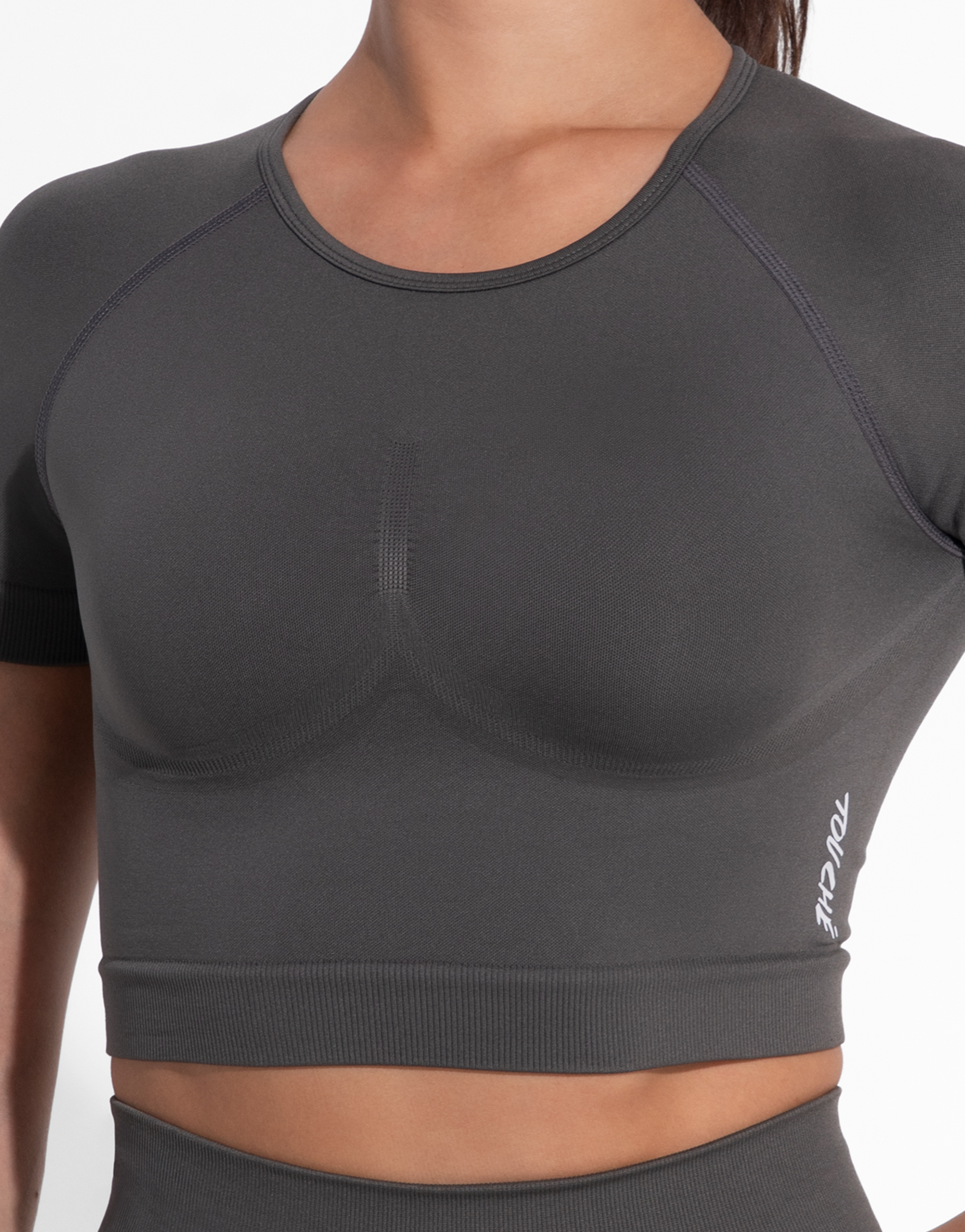 ENDURE GREY TOP SEAMLESS