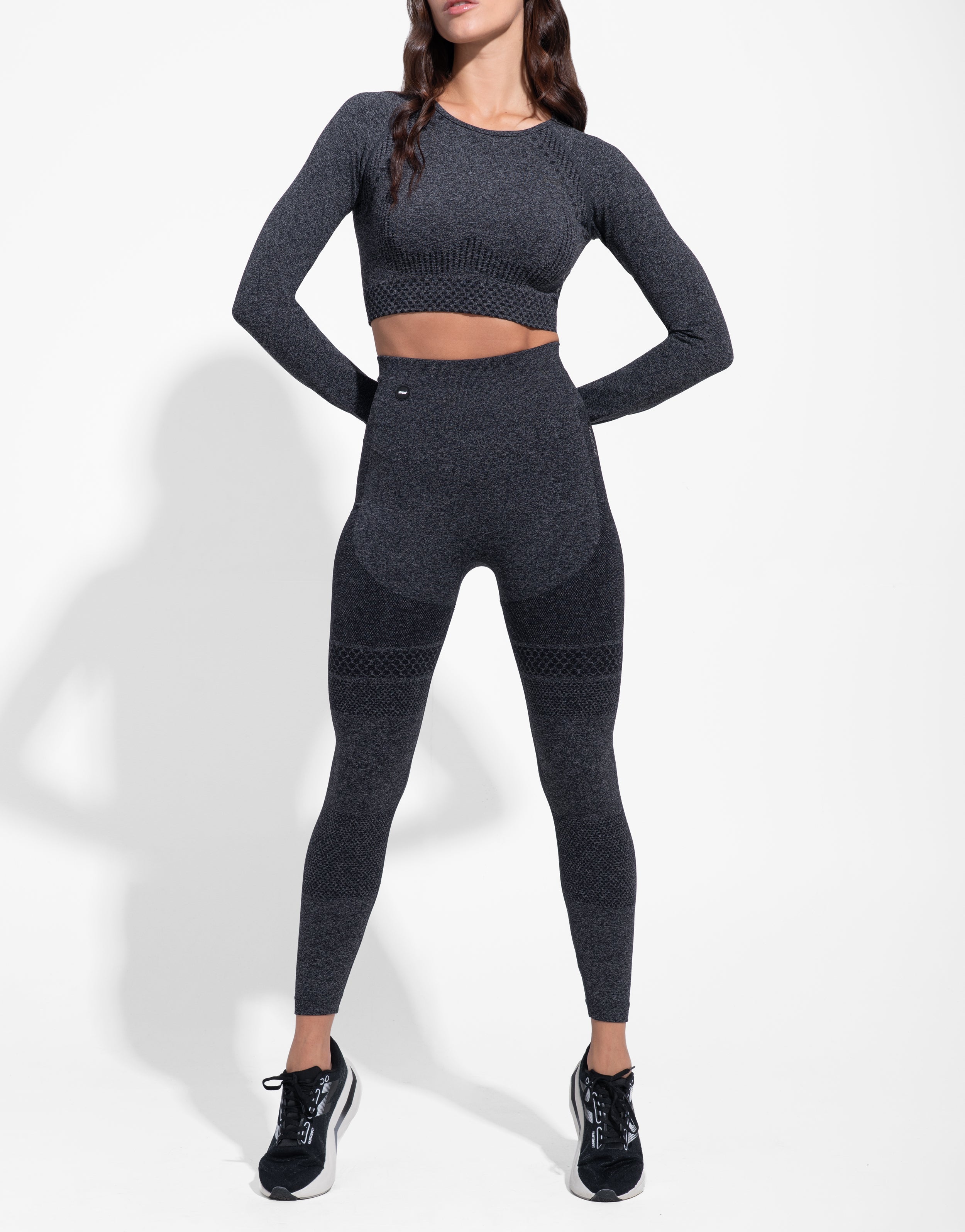 POWERFIT BLACK SEAMLESS