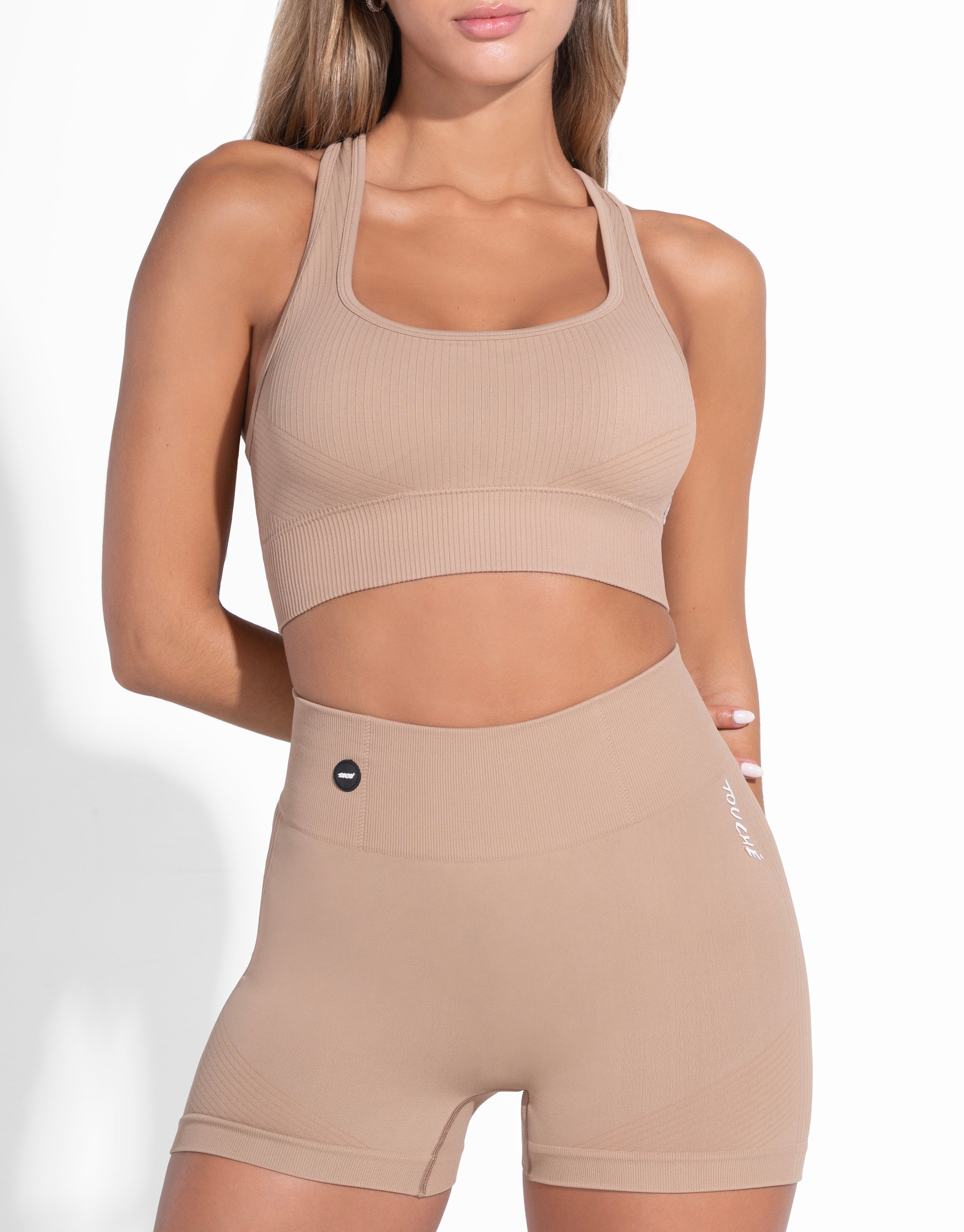 RUNNER BEIGE TOP SEAMLESS
