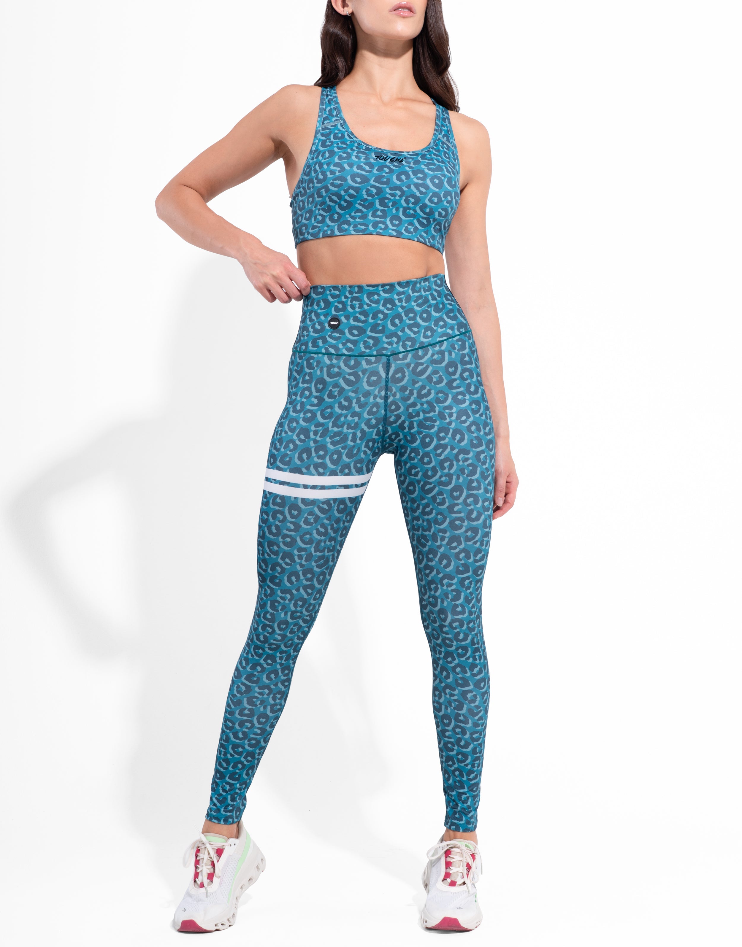 TEAL LEOPARD