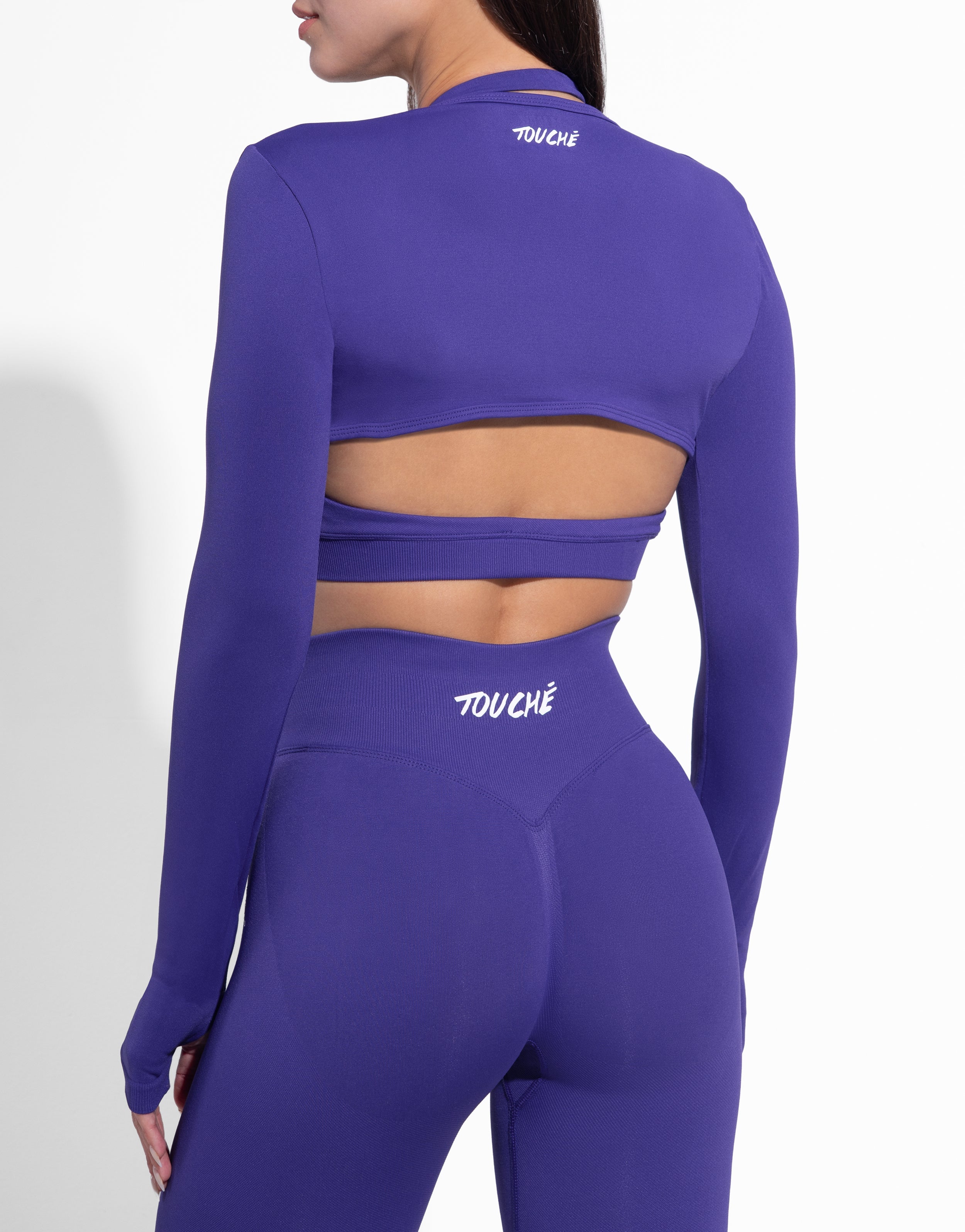 TIGHT VIOLET TOP SEAMLESS