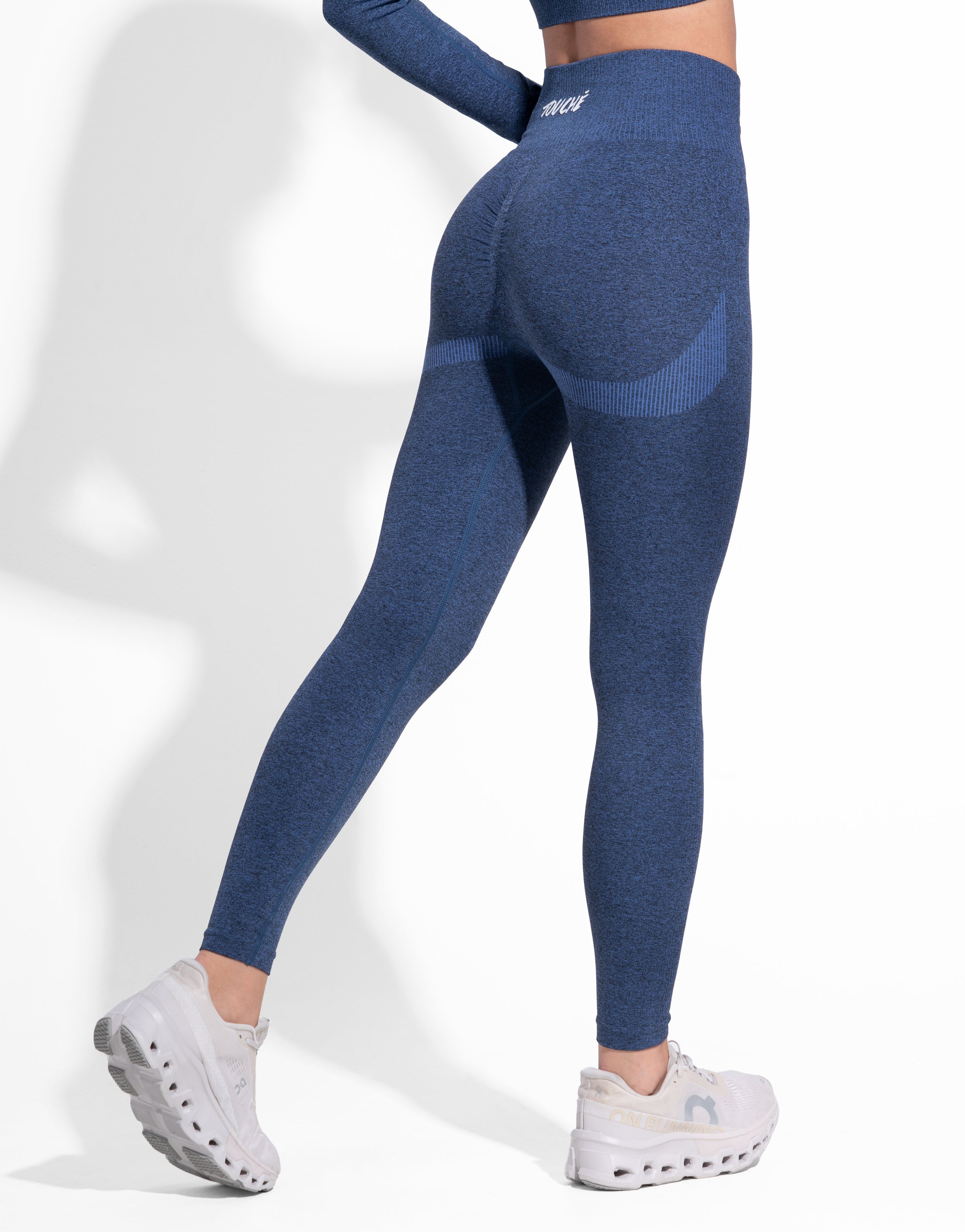 ZIPPER NAVY SEAMLESS