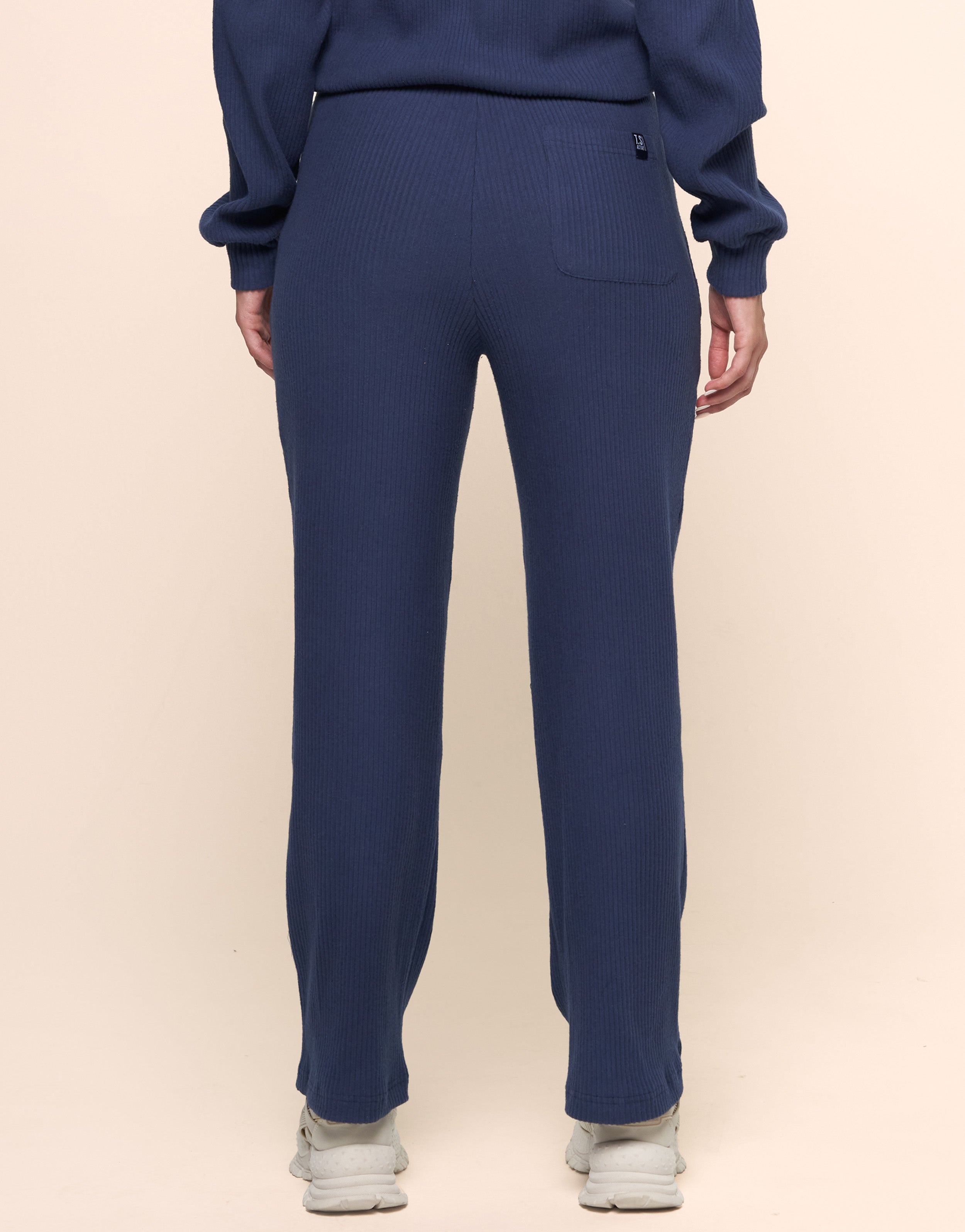 KNIT NAVY PANT