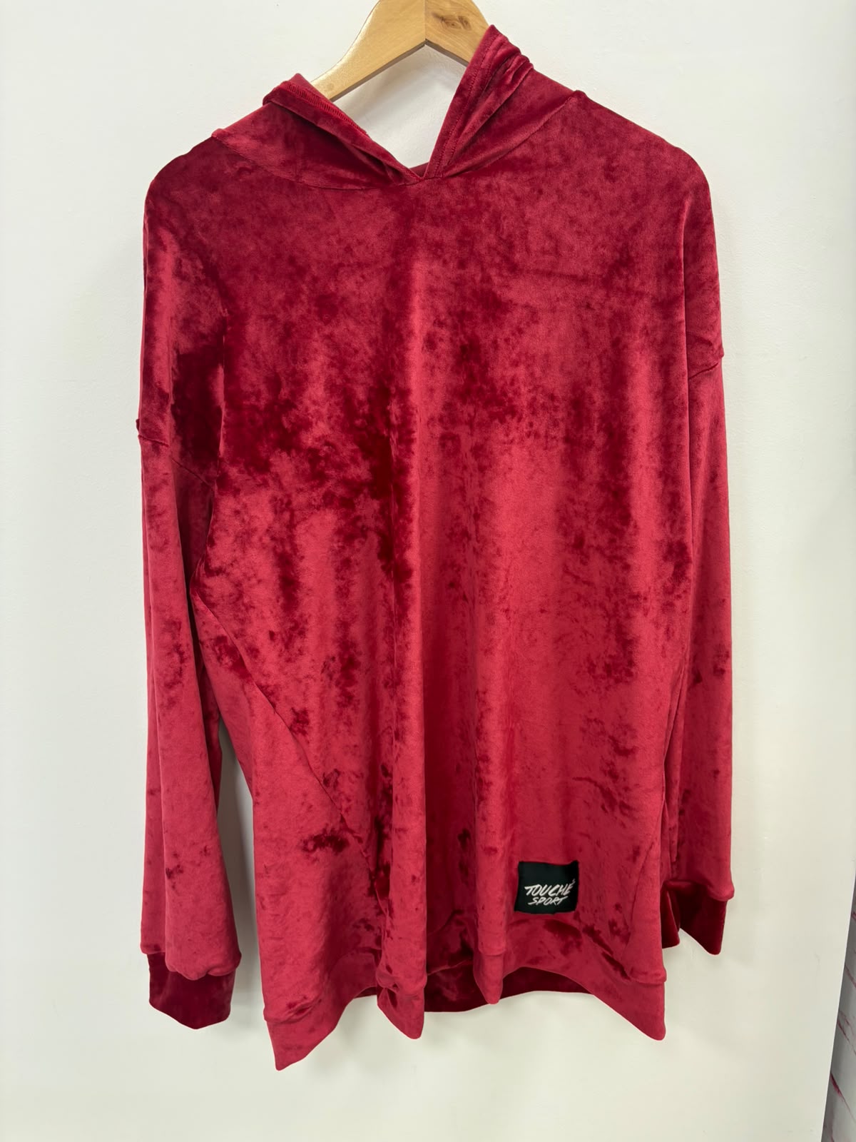 PLUSH RED HOODIE (FALLA)