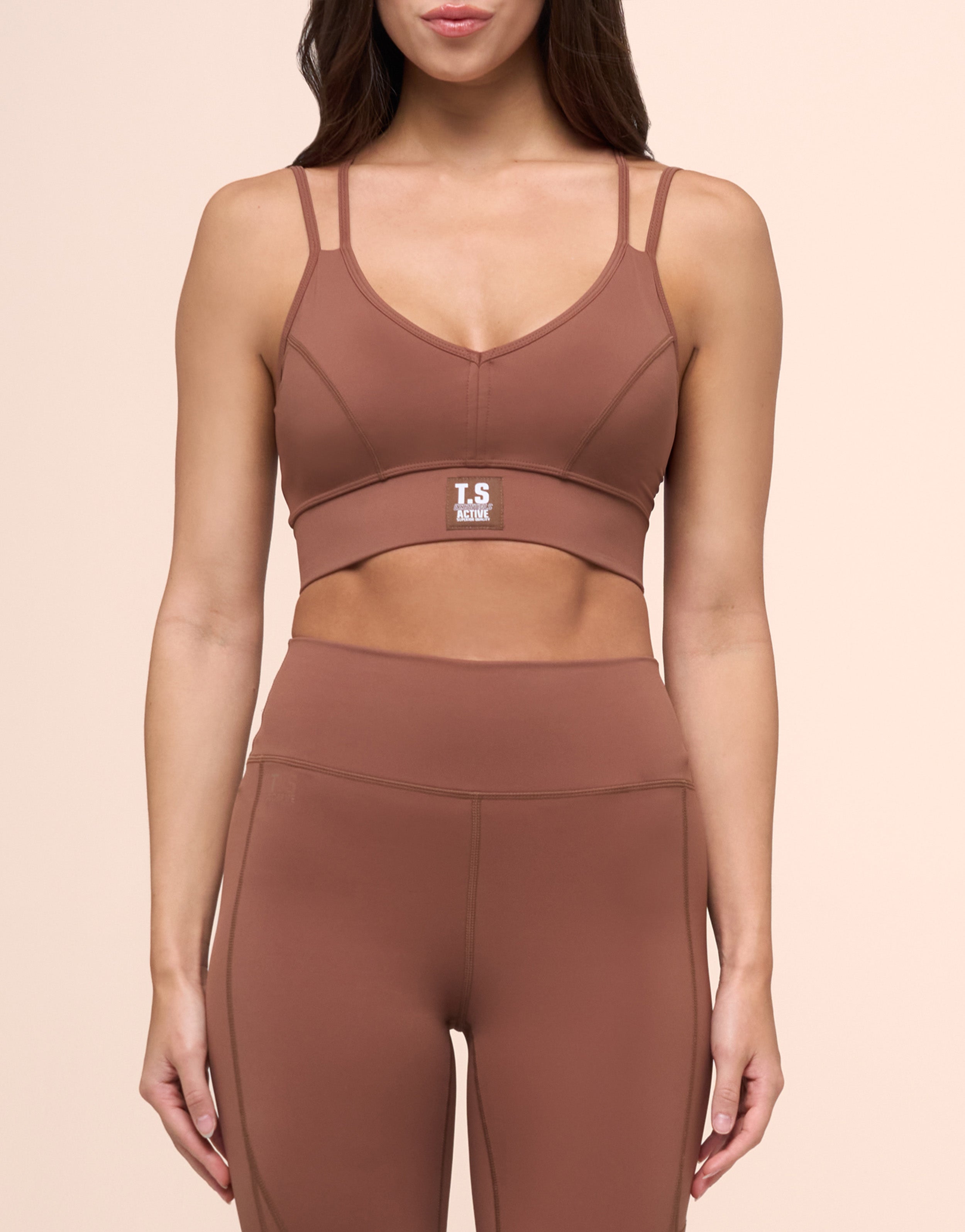 KNITTED MOCHA TOP
