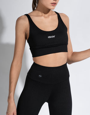 JACQUARD BLACK TOP