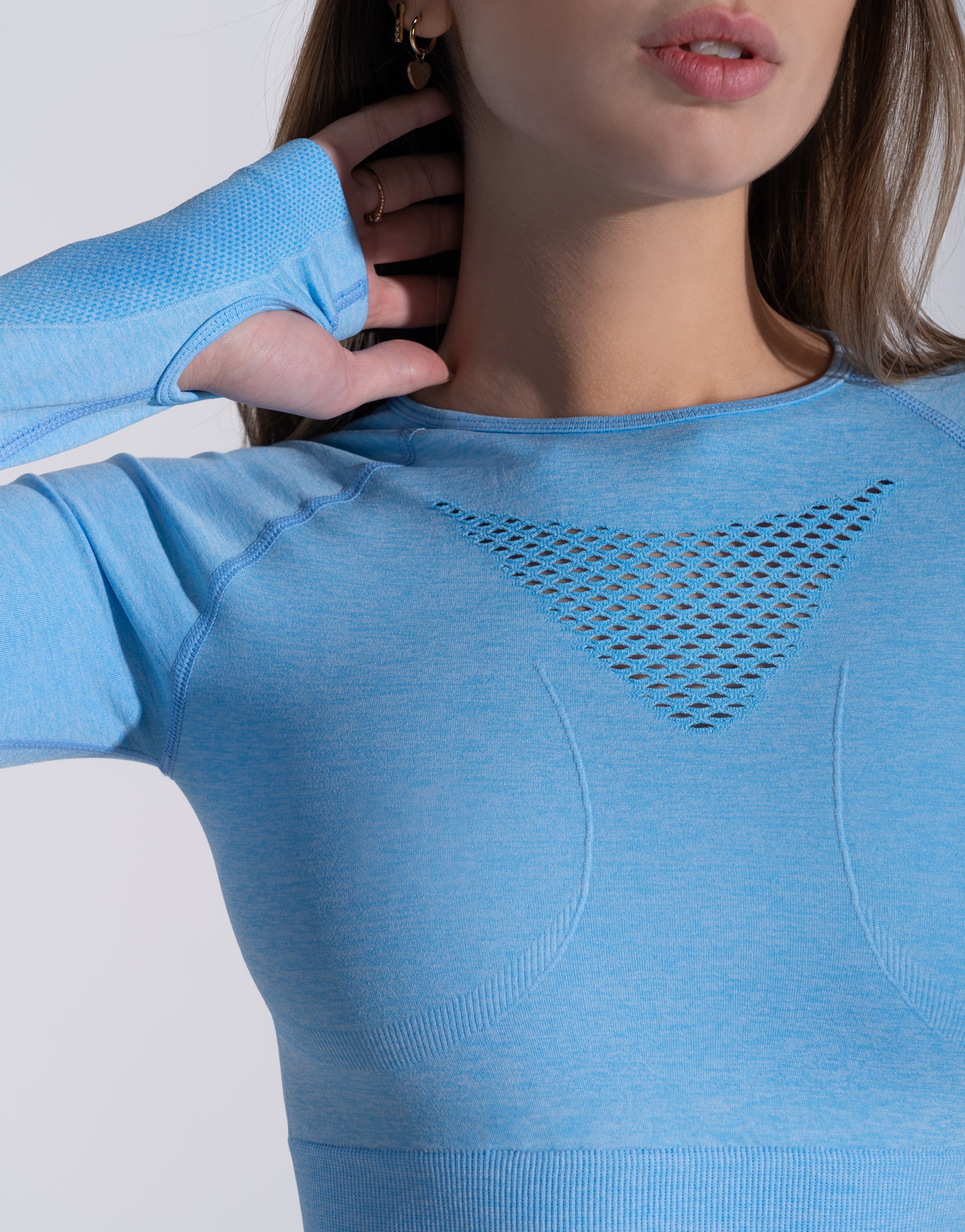 BOOTCUT AQUA LONG TOP