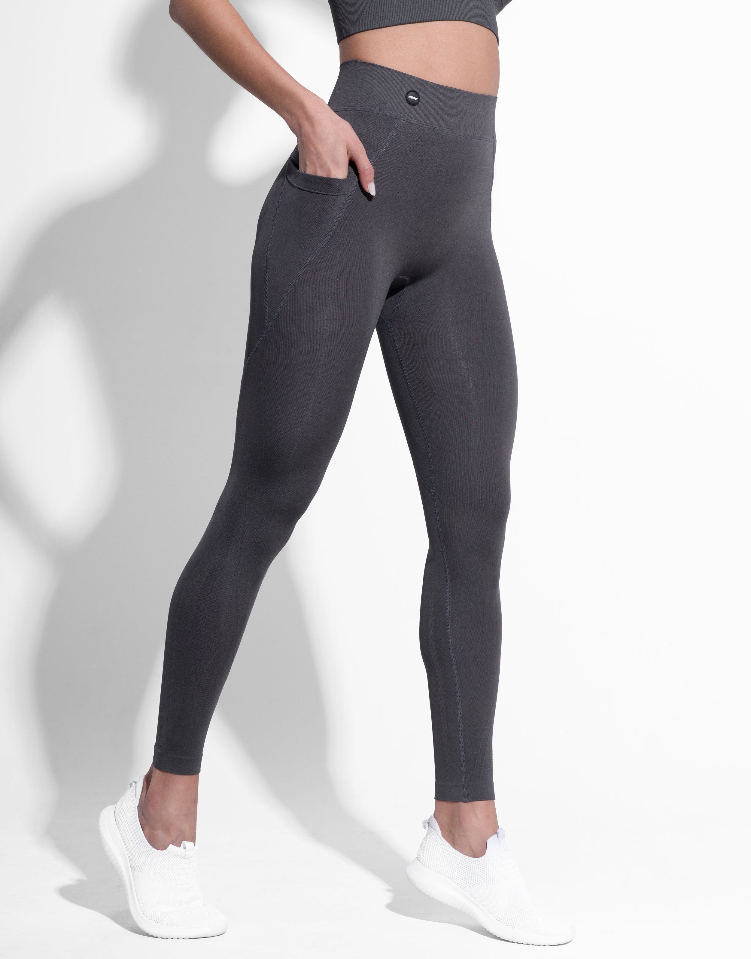POUCH GREY SEAMLESS