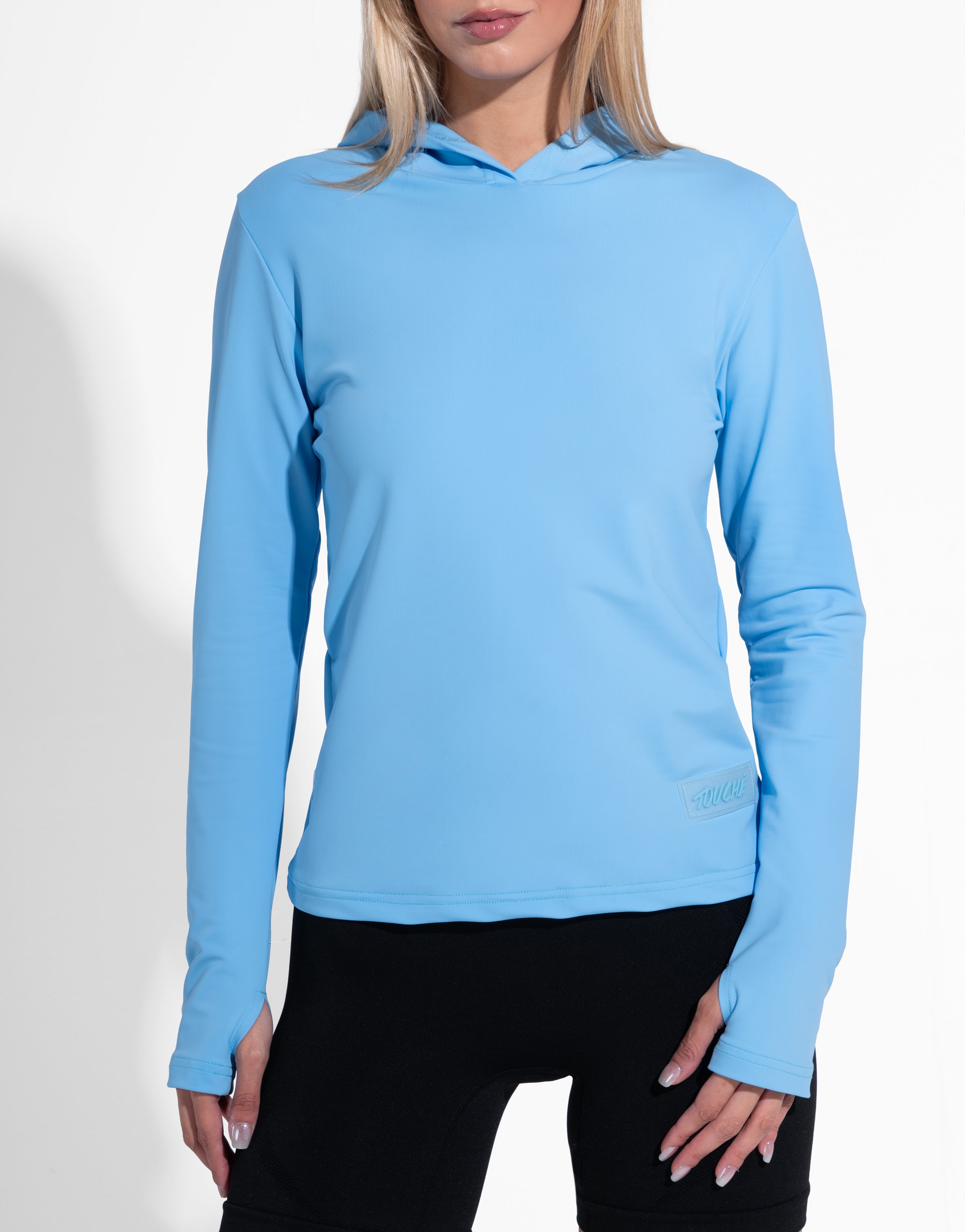 AQUA BASIC HOODIE