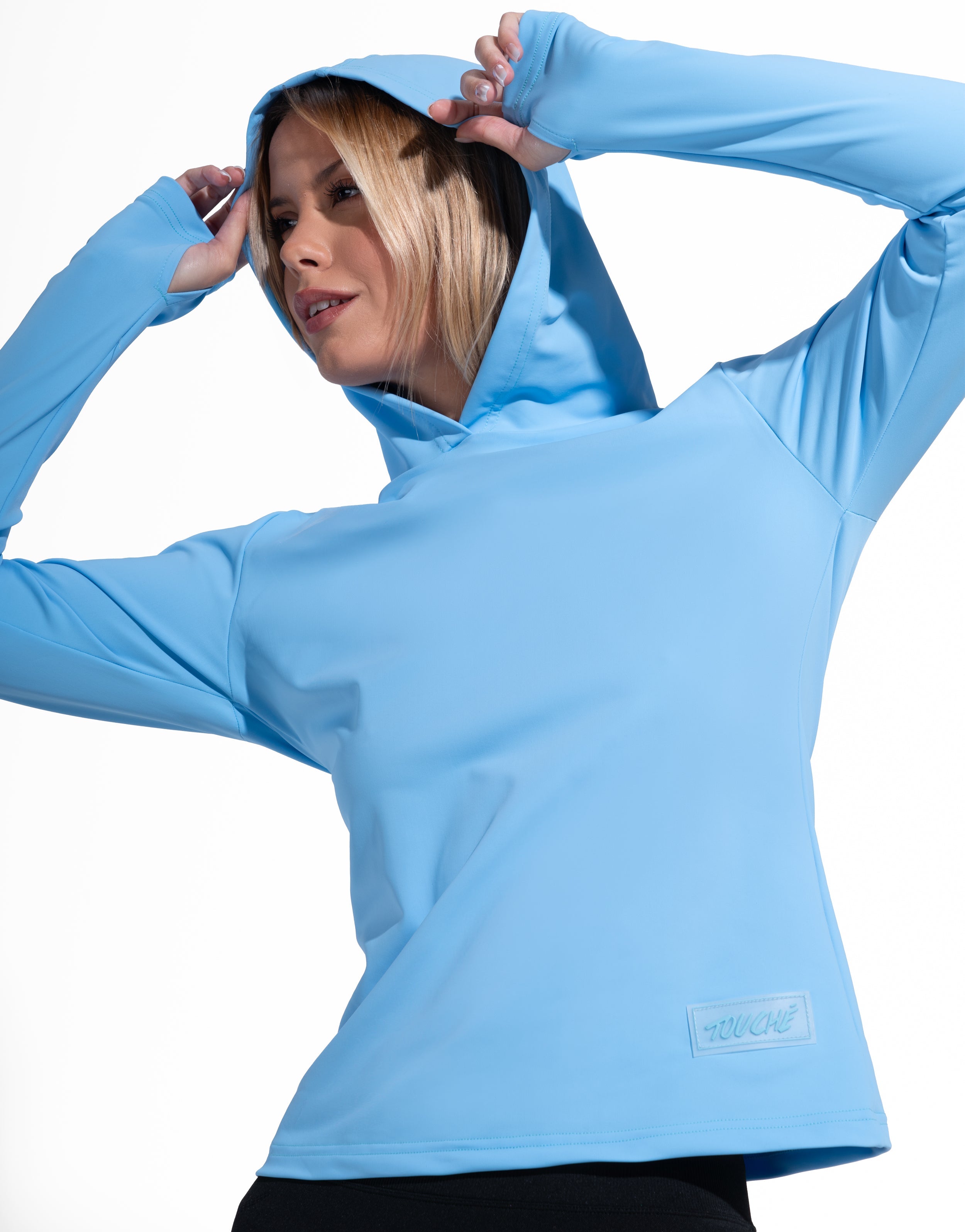 AQUA BASIC HOODIE