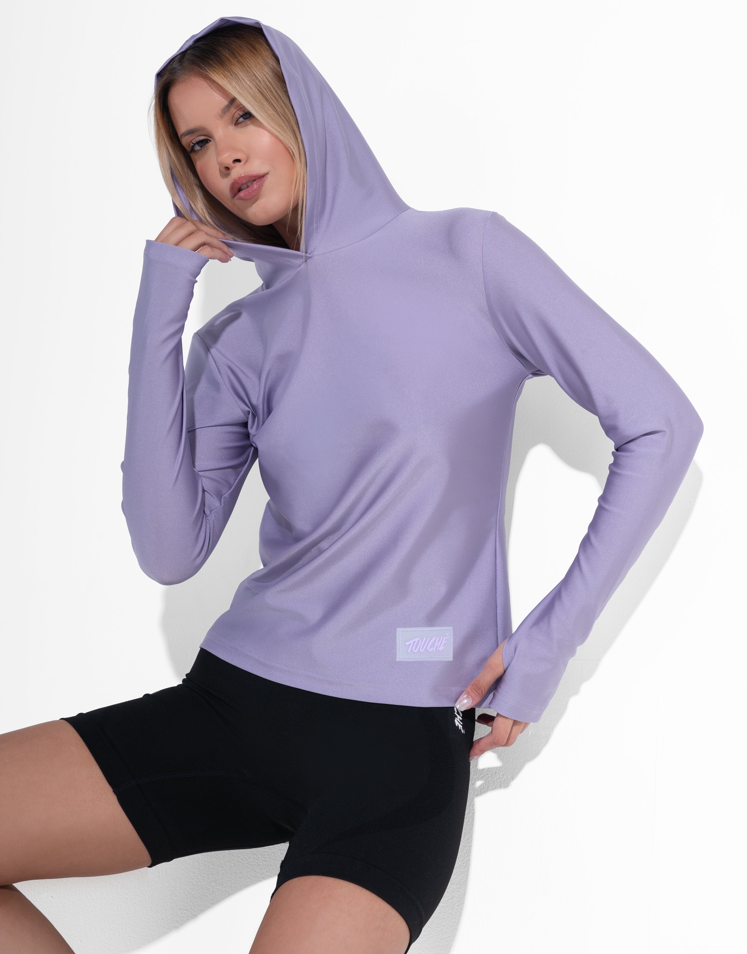VIOLET SHINE HOODIE