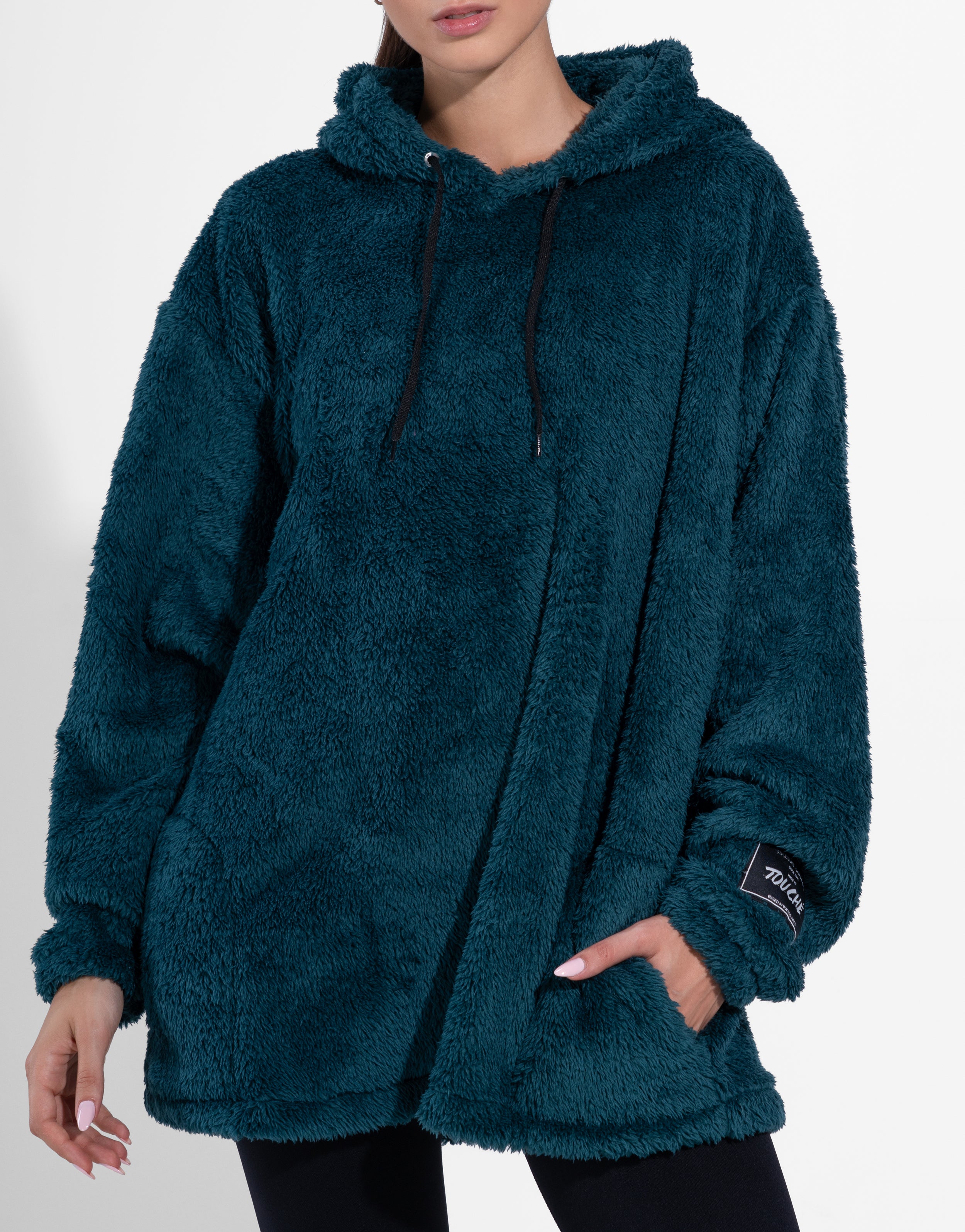 FLUFFY PETROLEUM HOODIE