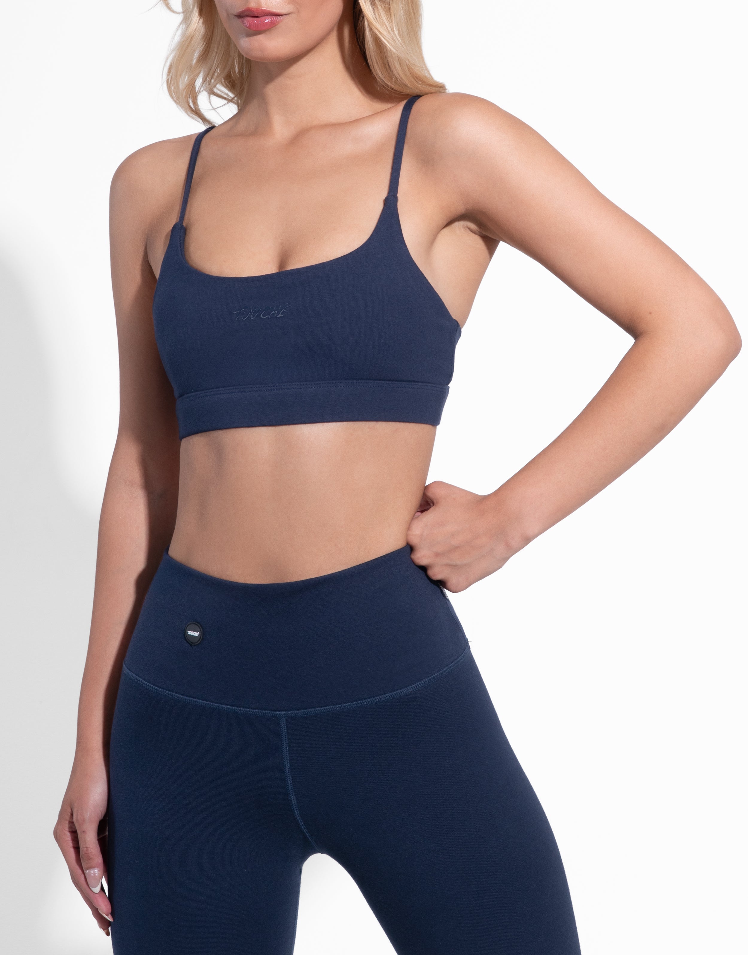 HIGH COTTON NAVY TOP