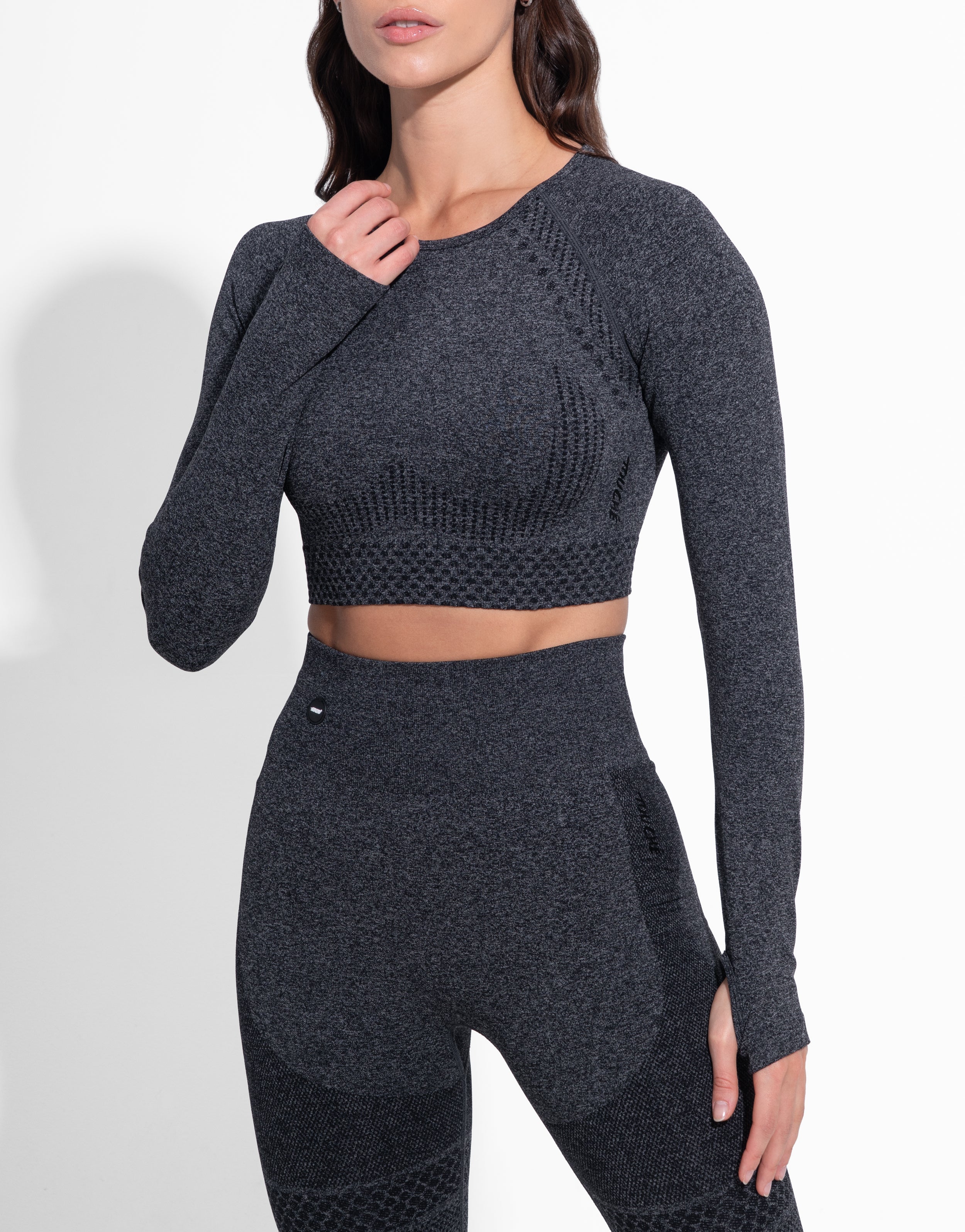 POWERFIT BLACK TOP SEAMLESS
