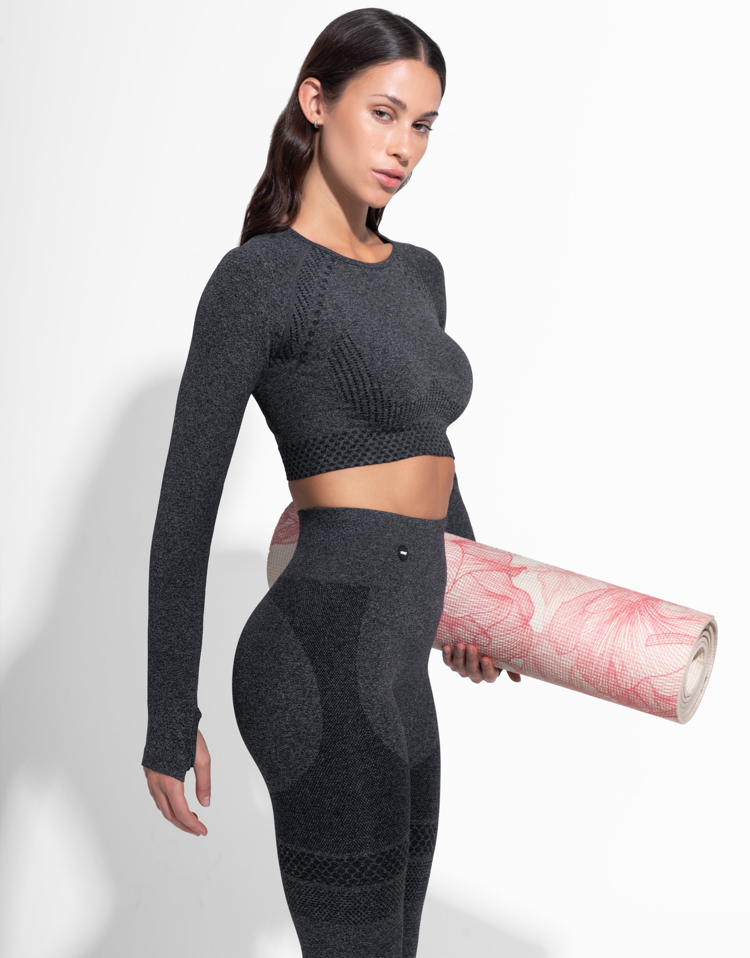 POWERFIT BLACK SEAMLESS