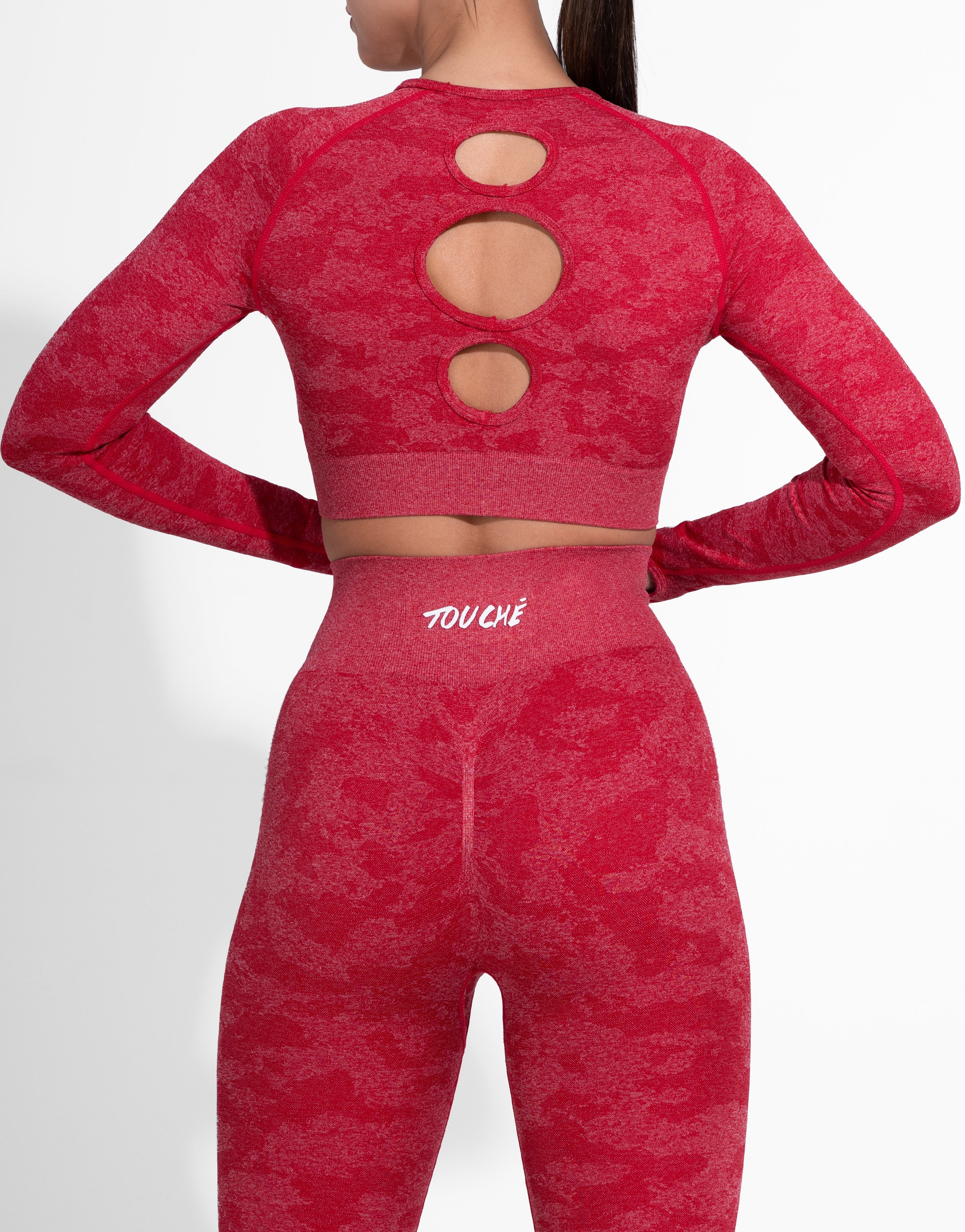 RIBBON RED TOP SEAMLESS