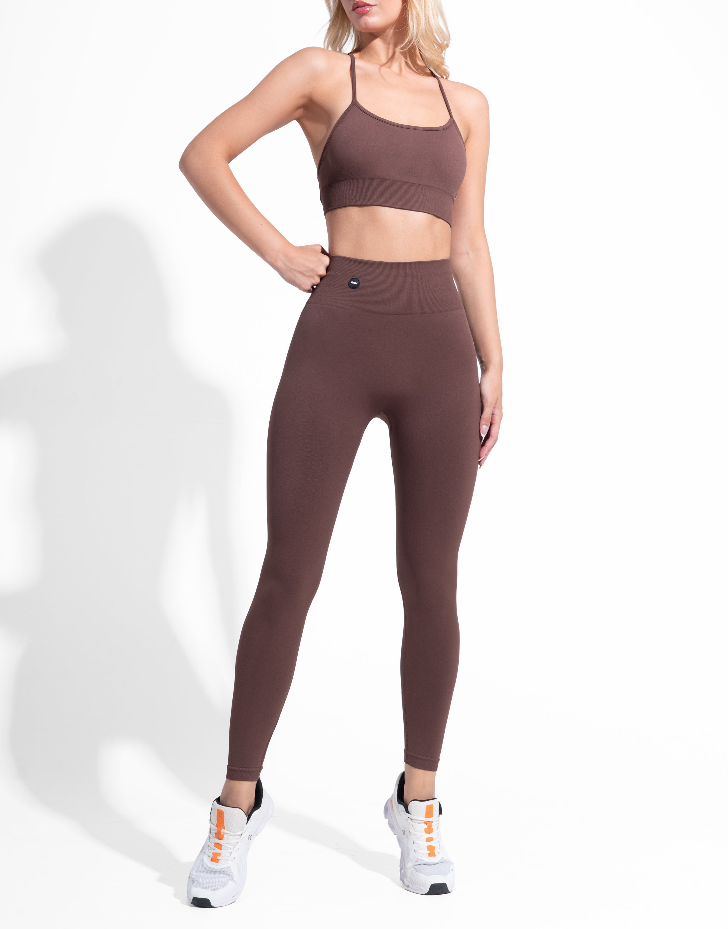 STRAPPY CAMEL TOP SEAMLESS
