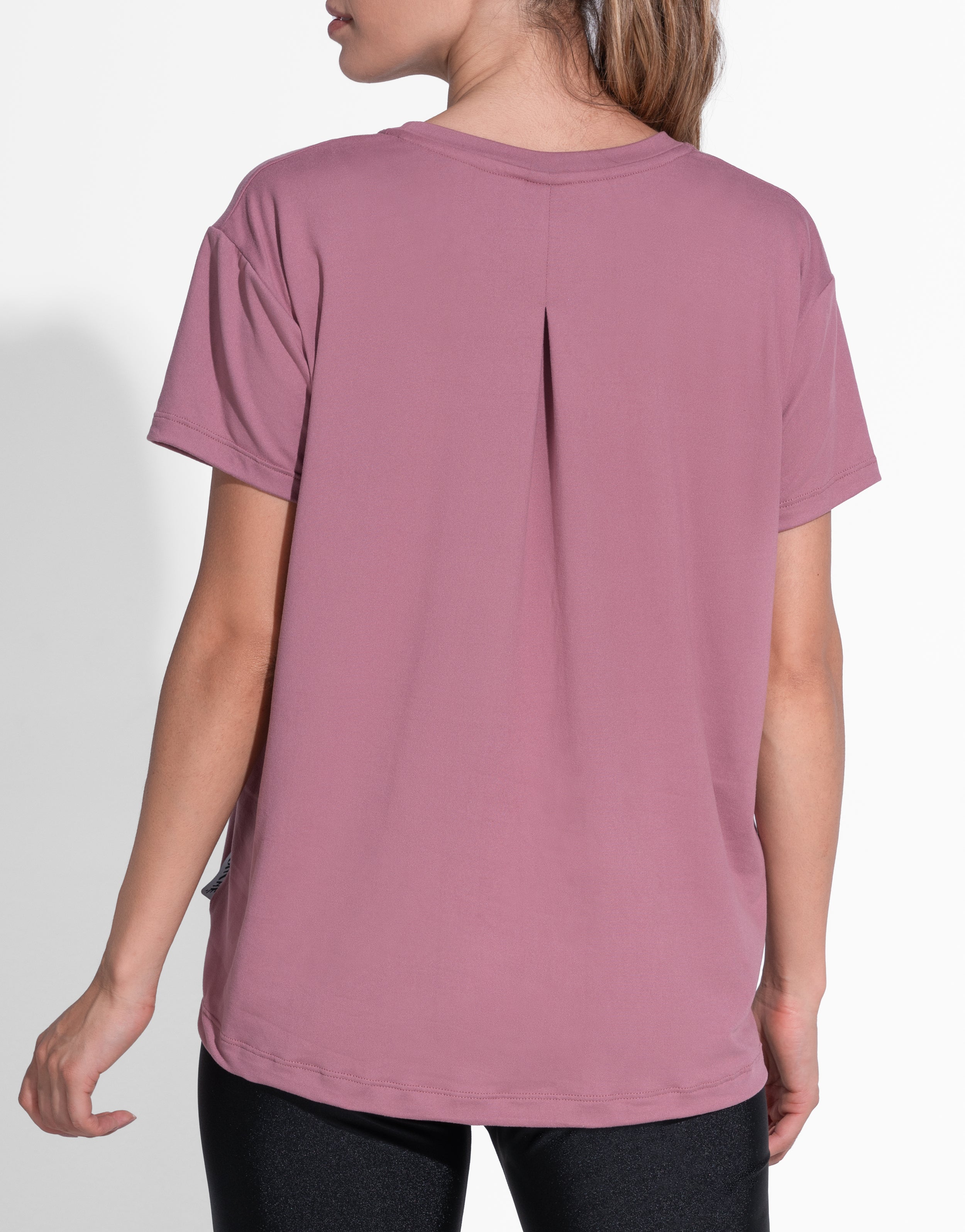 OVERSIZE ROSE TEE