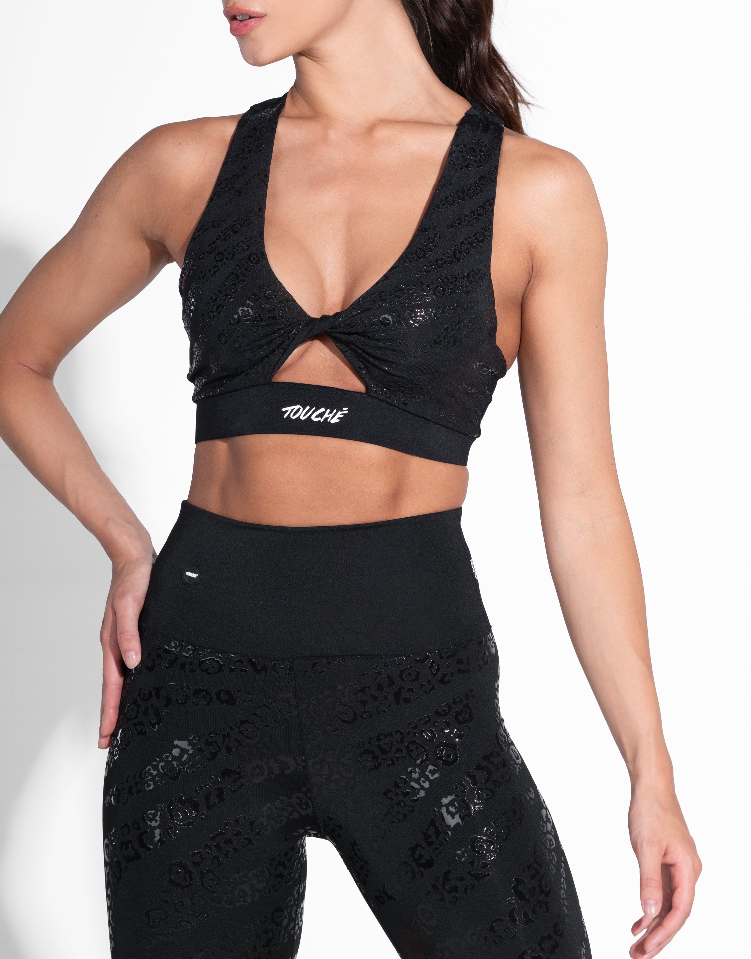 DARK LEOPARD TOP