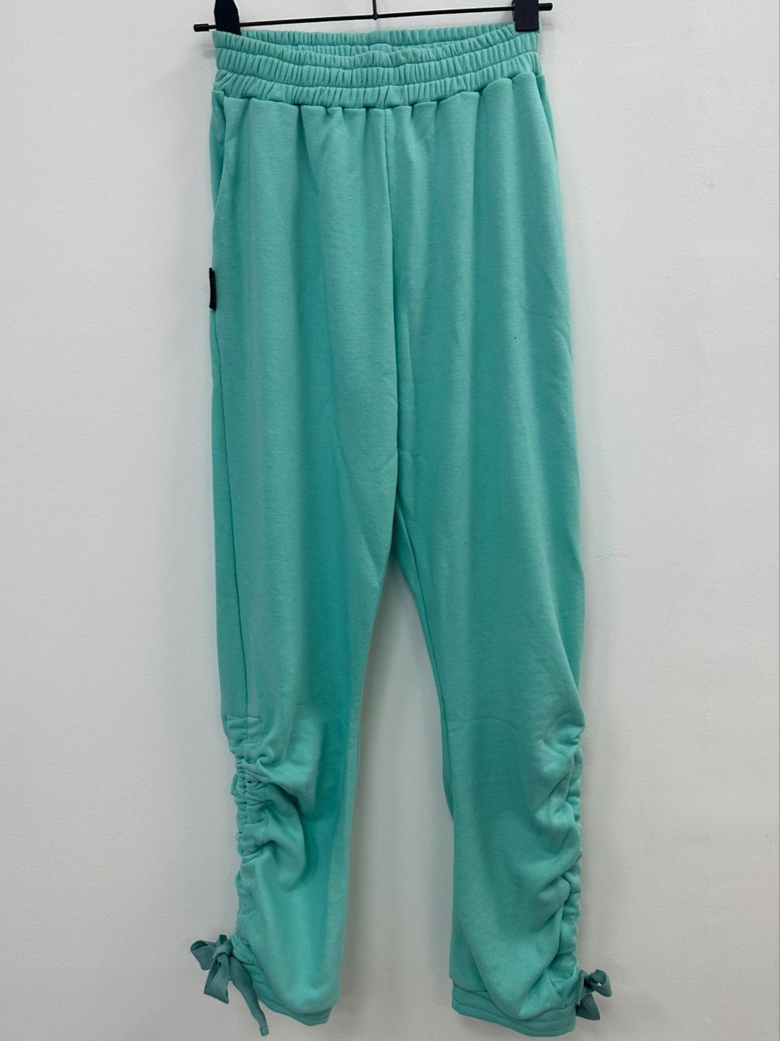 SCRUNCH TEAL JOGGER