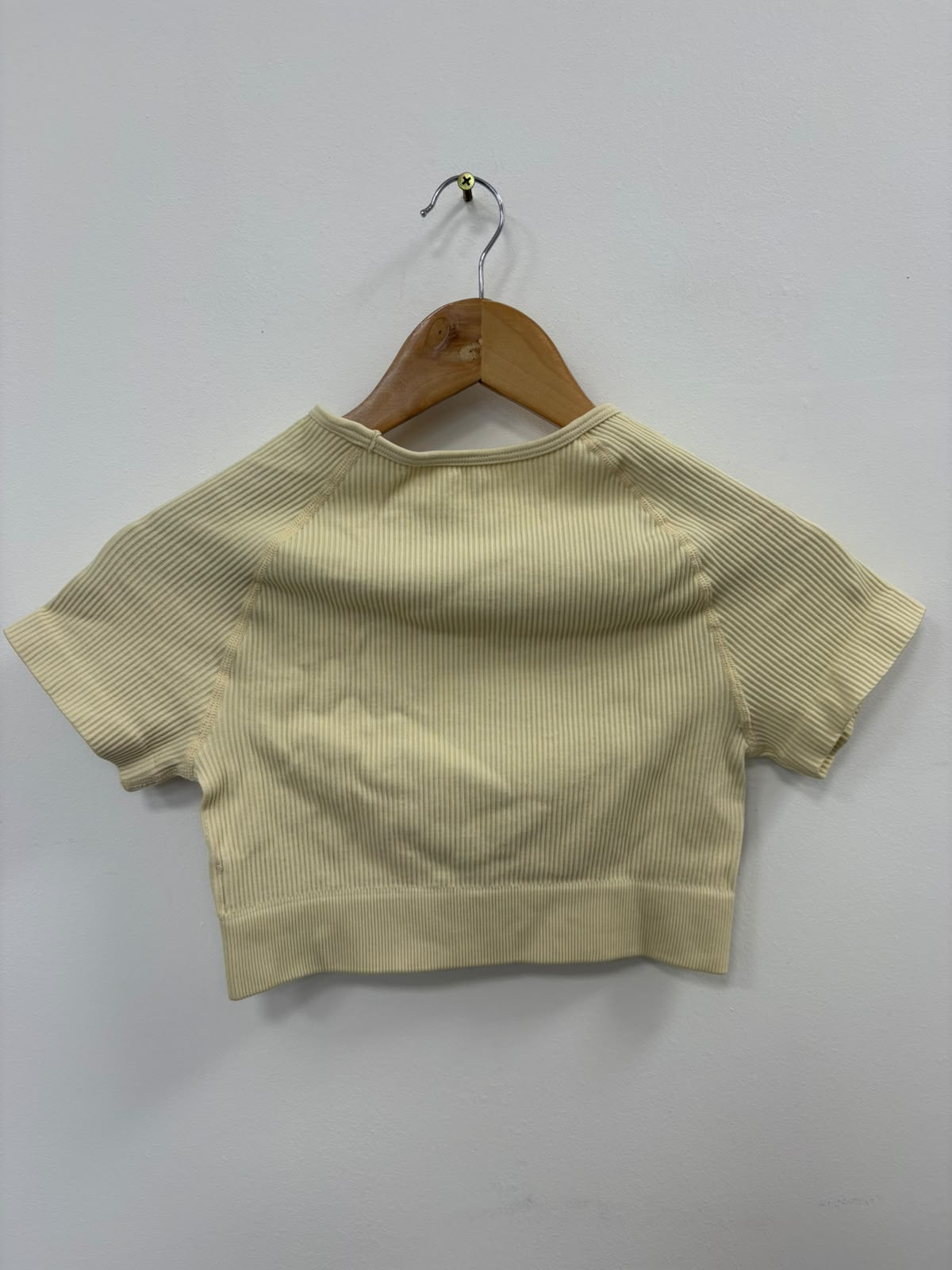 SPACE CREME SEAMLESS TOP (FALLA)