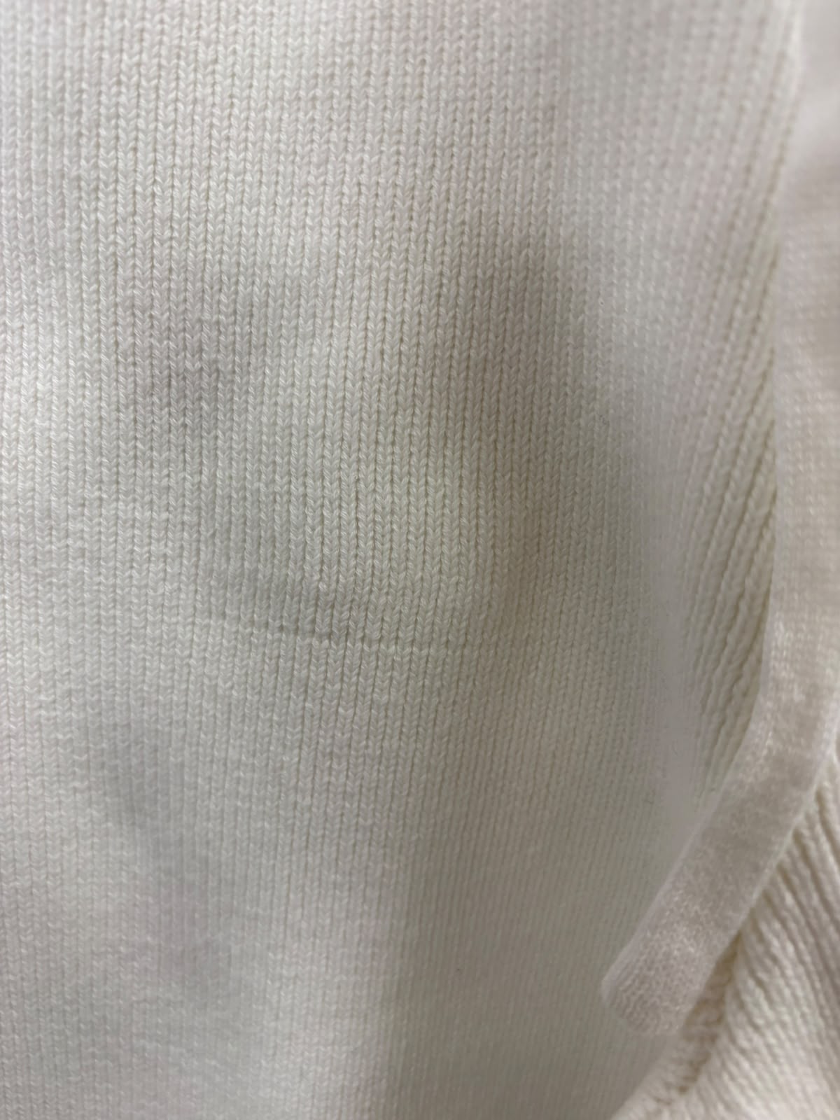 KNITTED WHITE JOGGER (FALLA)