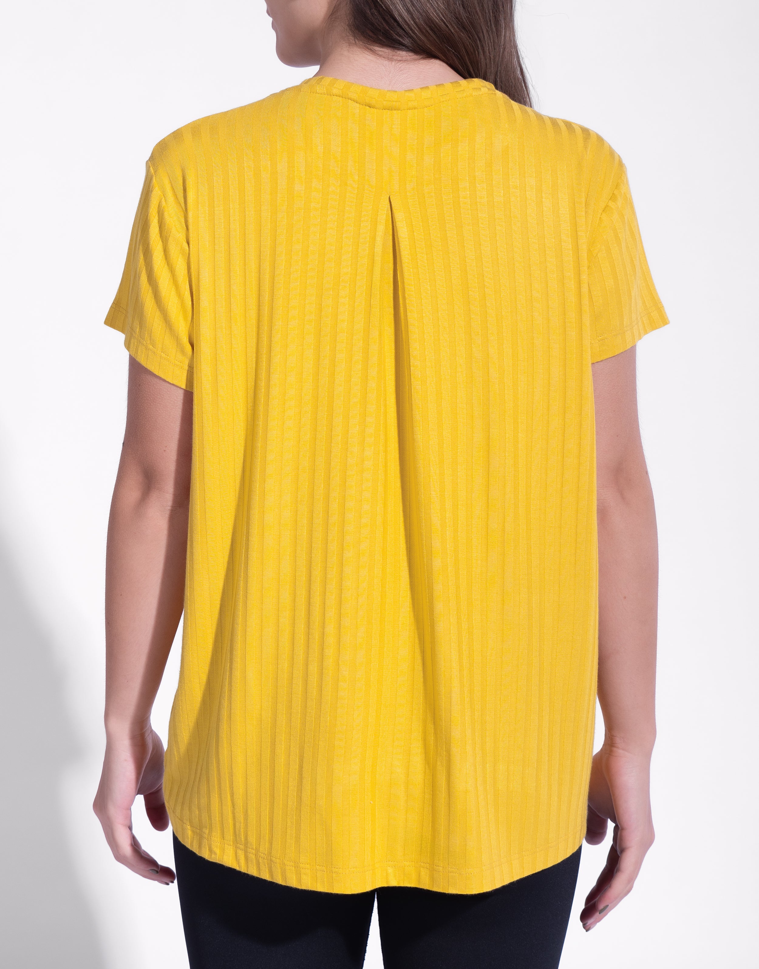 STRIPE TEE YELLOW